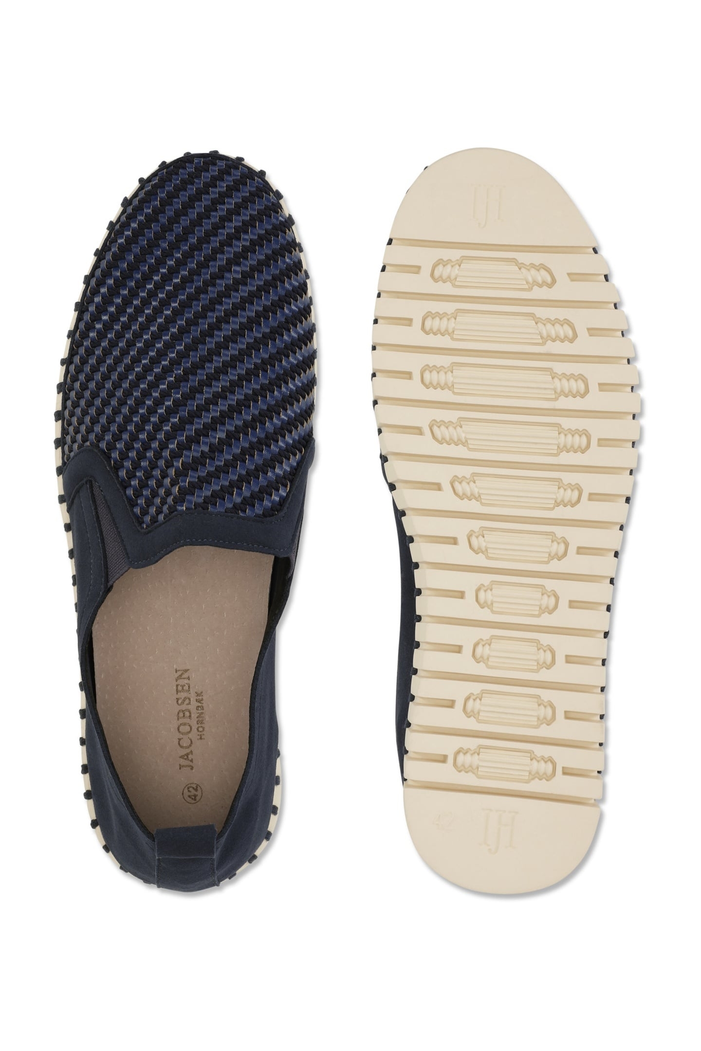FLATS TULIP143MEN DARK INDIGO PEARLED IVORY 3