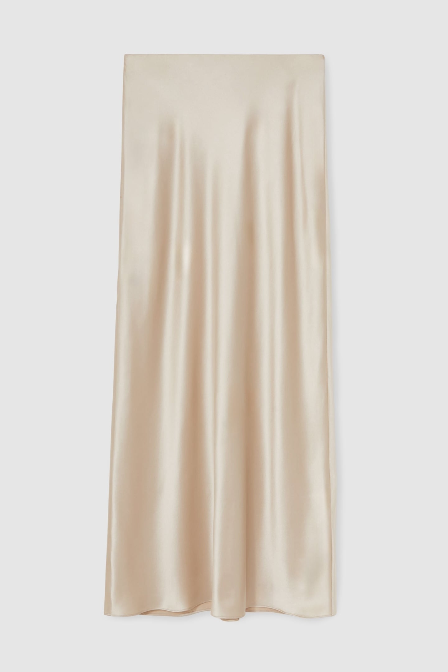 SILK SLIP SKIRT CHAMPAGNE NEUTRAL 6