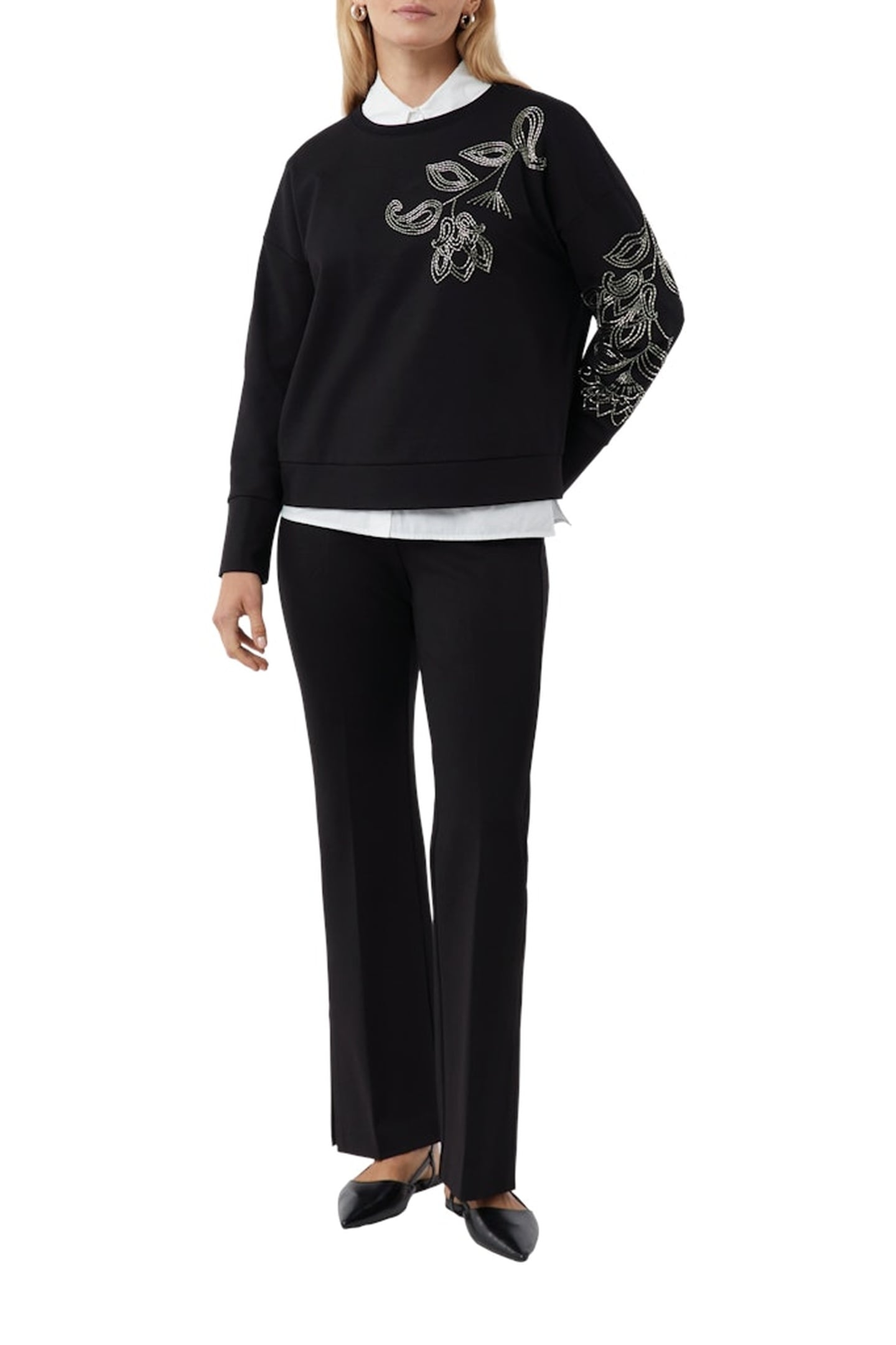 COMMA SWEATERS BLACK 2