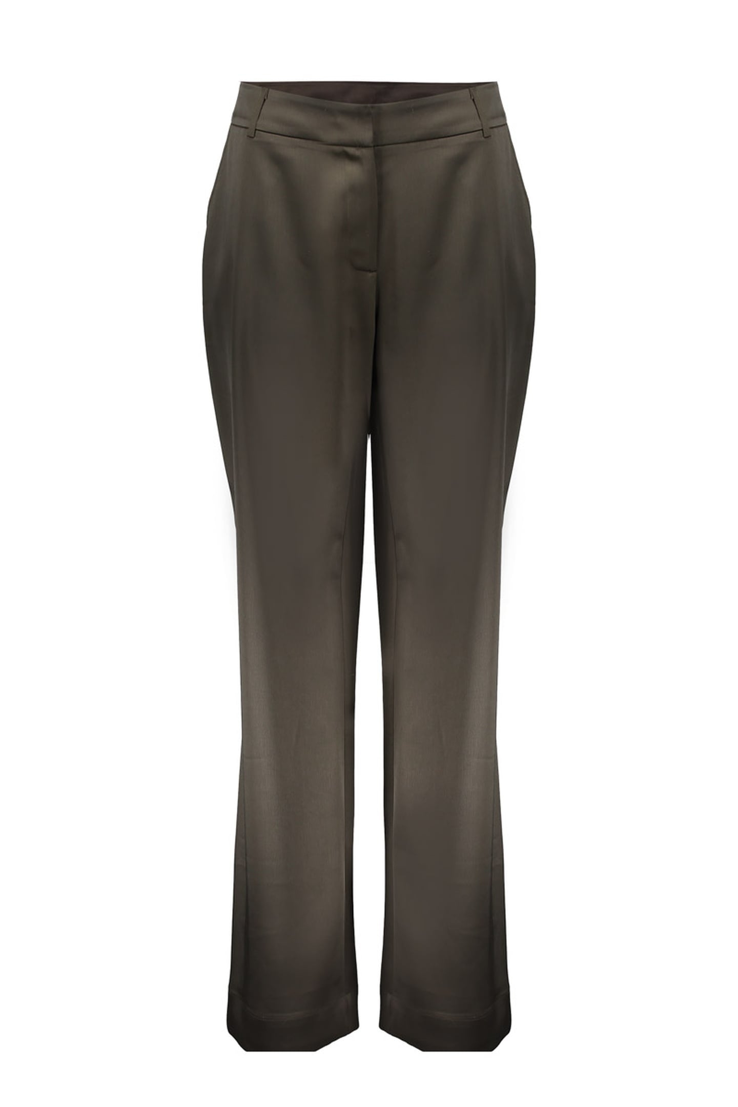 PANTS SHINY MOSS GREEN 1