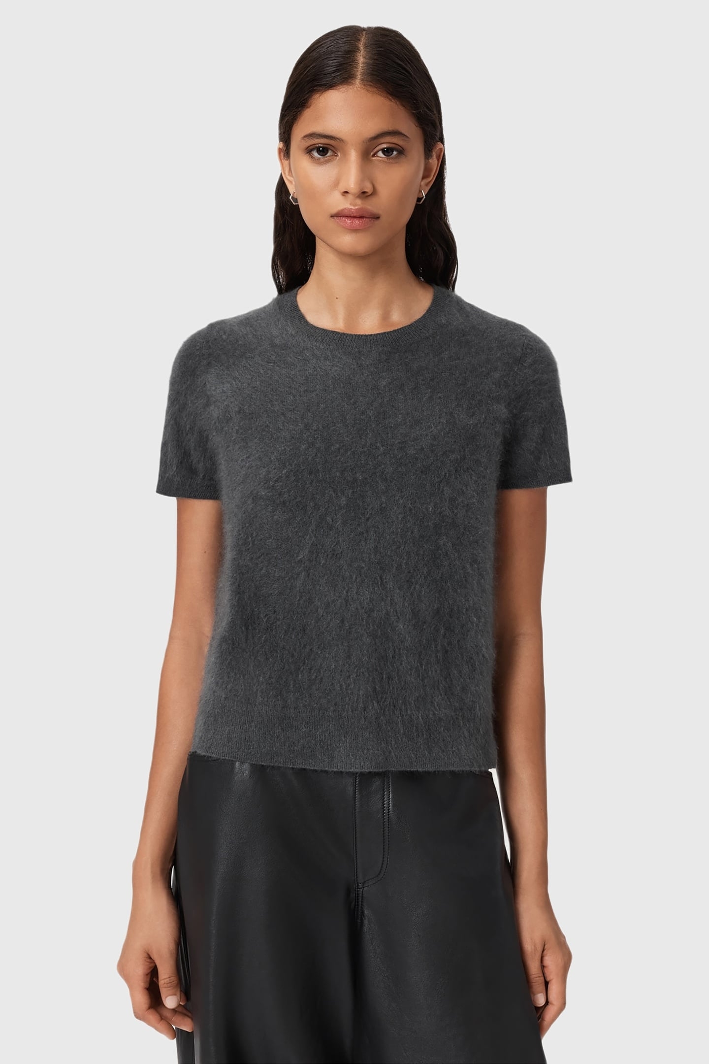 REBEL TEE GRAPHITE GREY 1