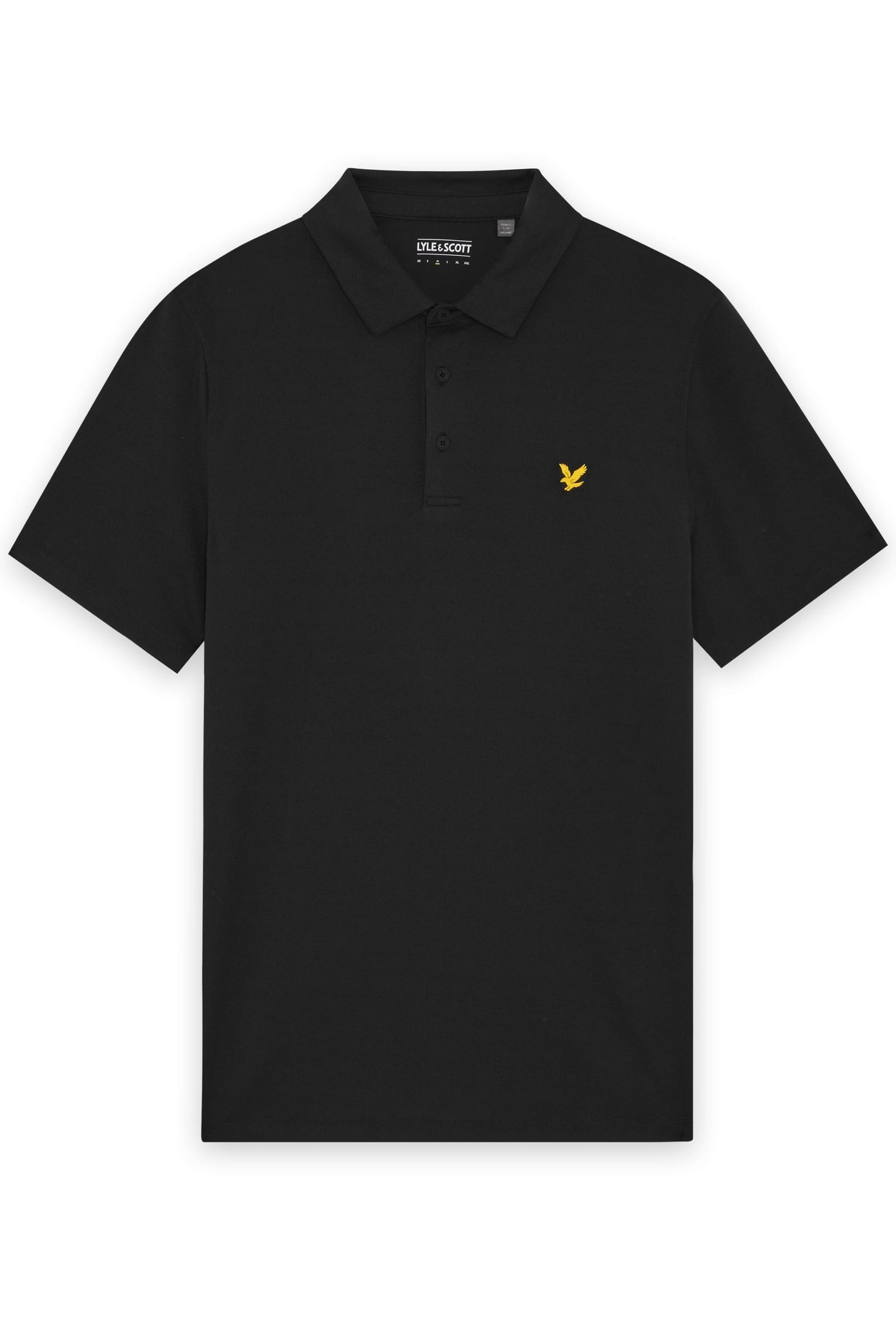 GOLF TOUR POLO SHIRT JET BLACK 4
