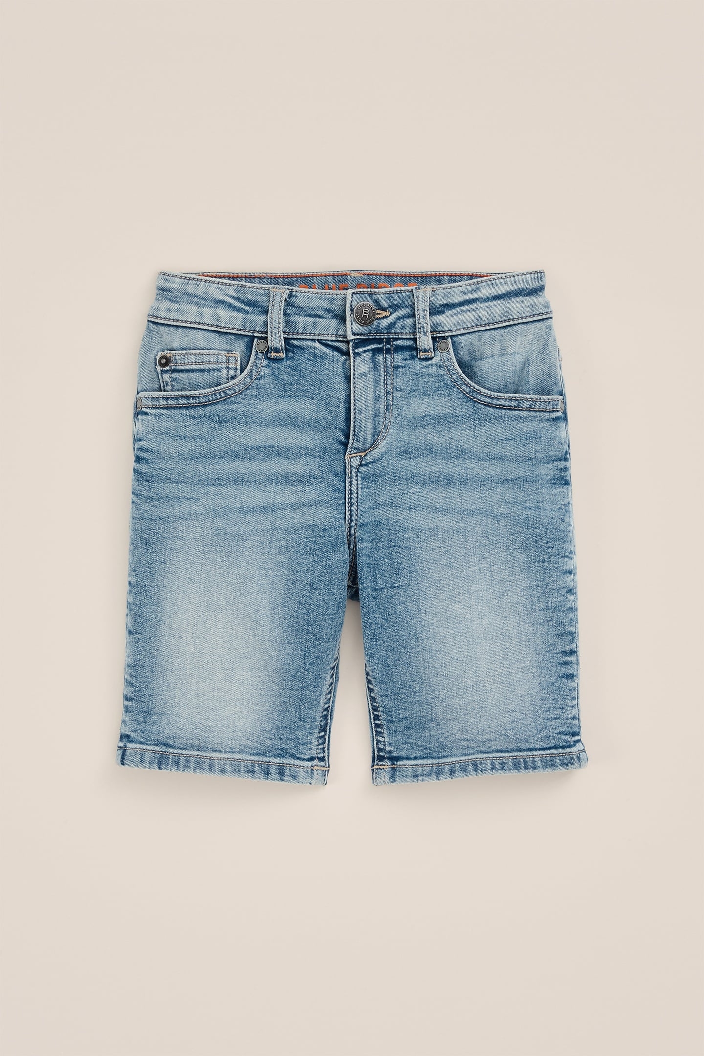 5-POCKET MID WAIST BLUE 3