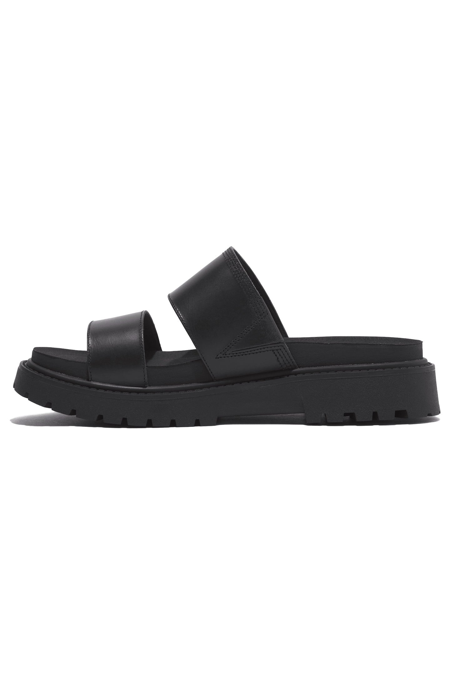 CLAIREMONT WAY SLIDE SANDAL BLACK FULL GRAIN 4