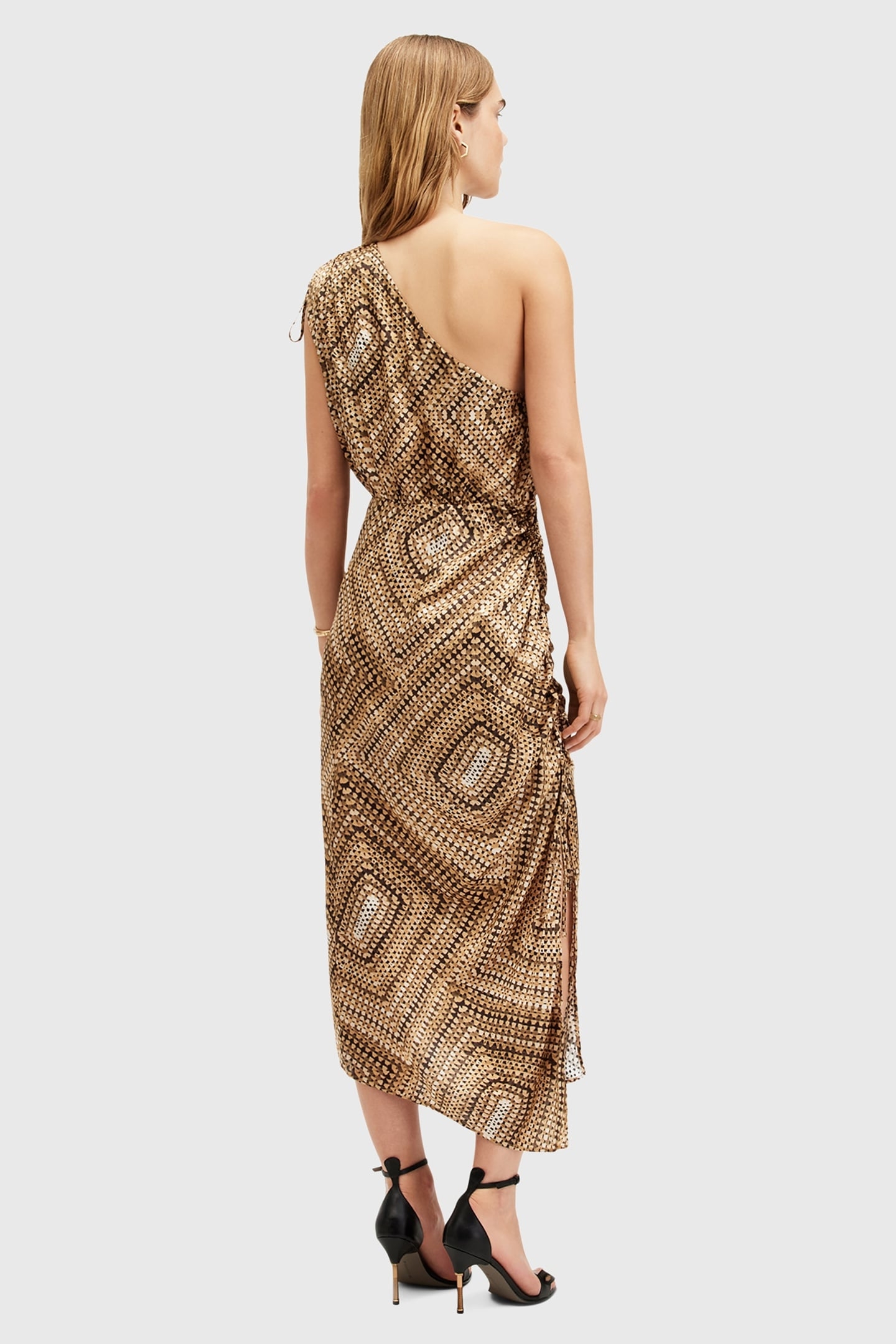 LAURA LUISA DRESS SAND BROWN 2