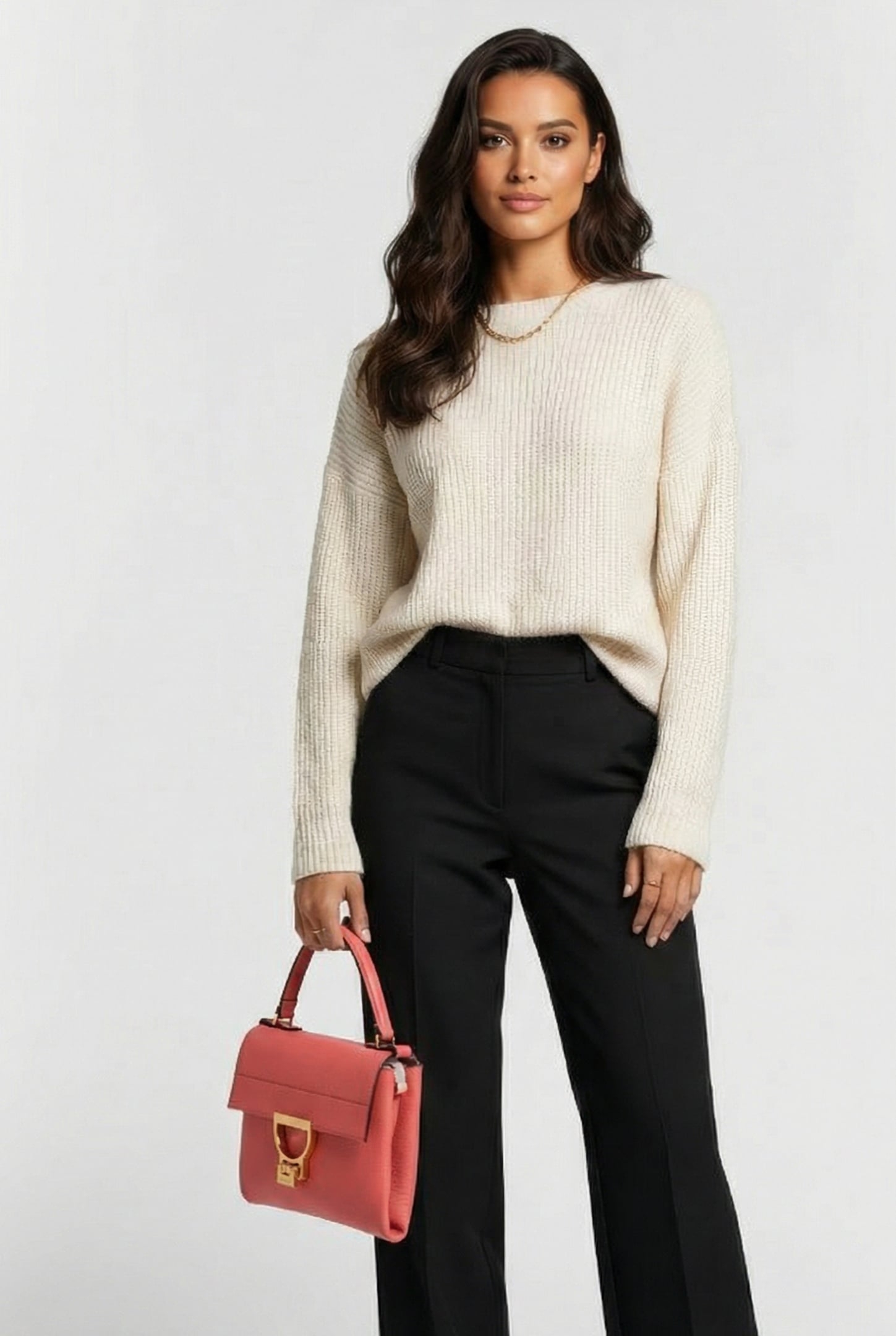 SMALL HANDBAG IN PINK 1