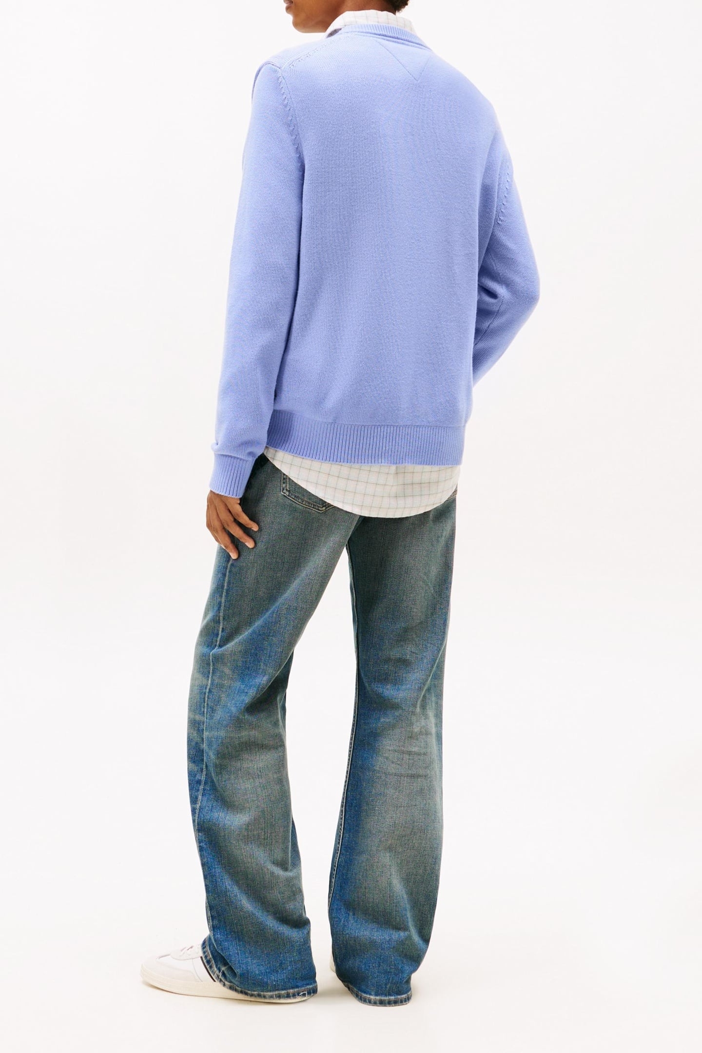 SLIM ESSENTIAL SWEATER NORDIC IRIS 2