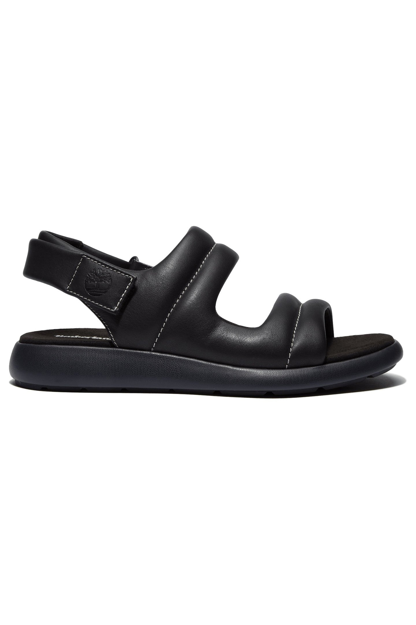 BELMAR WAVES BACKSTRAP SANDAL BLACK FULL GRAIN 1