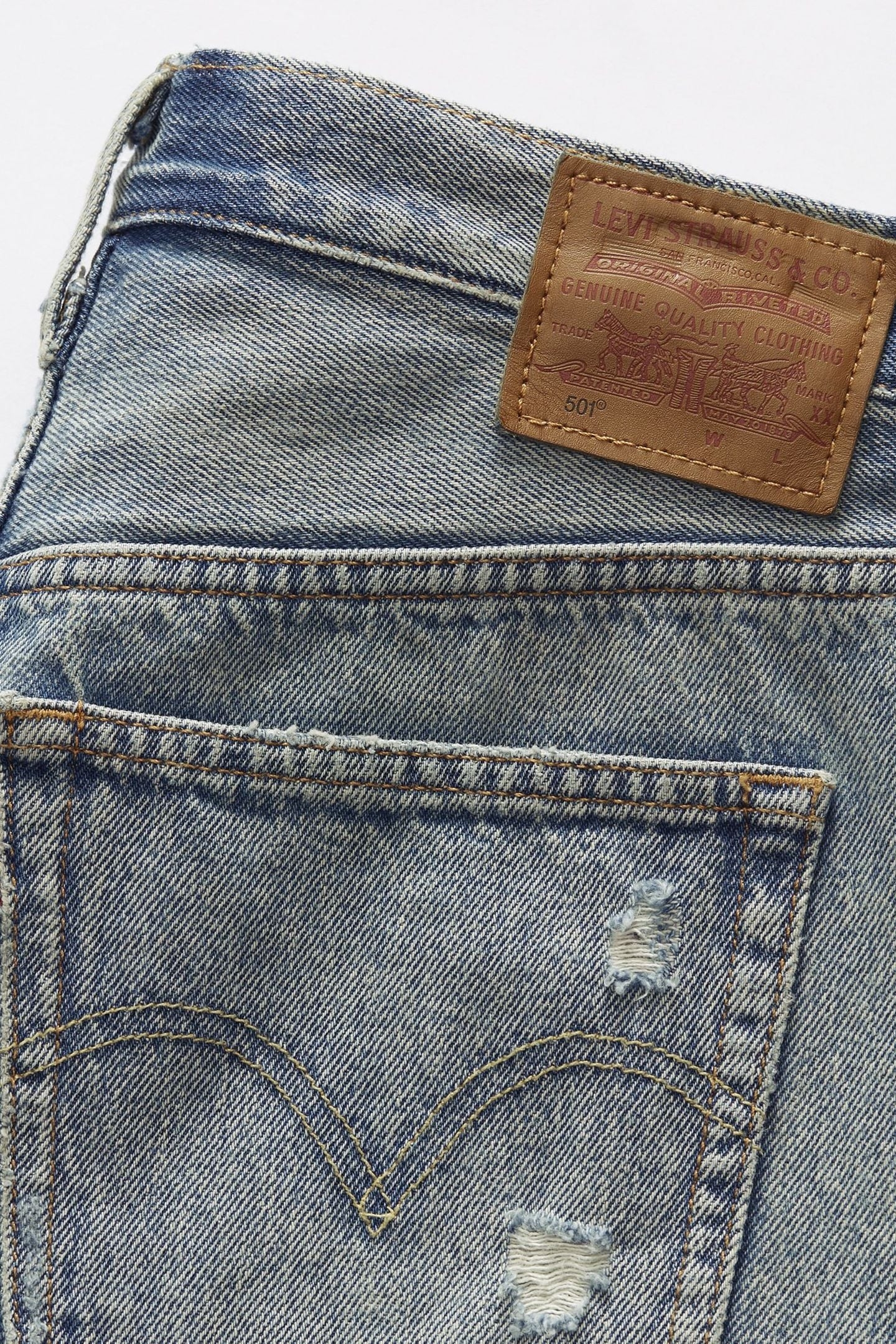 501® ORIGINAL SHORTS BLUE 7