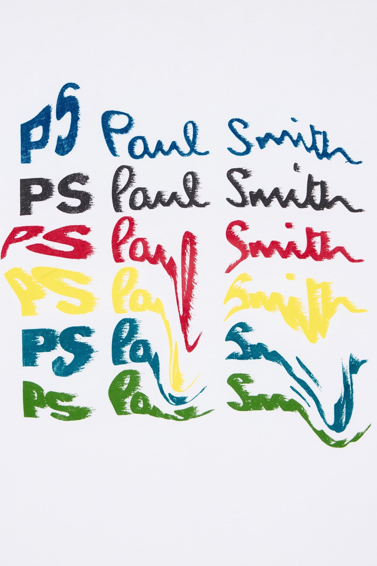 REG FIT SS T SHIRT PS PAUL SMITH WHITE 3