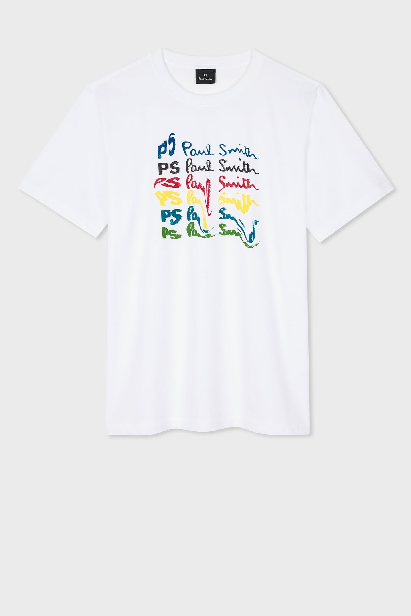 REG FIT SS T SHIRT PS PAUL SMITH WHITE 1