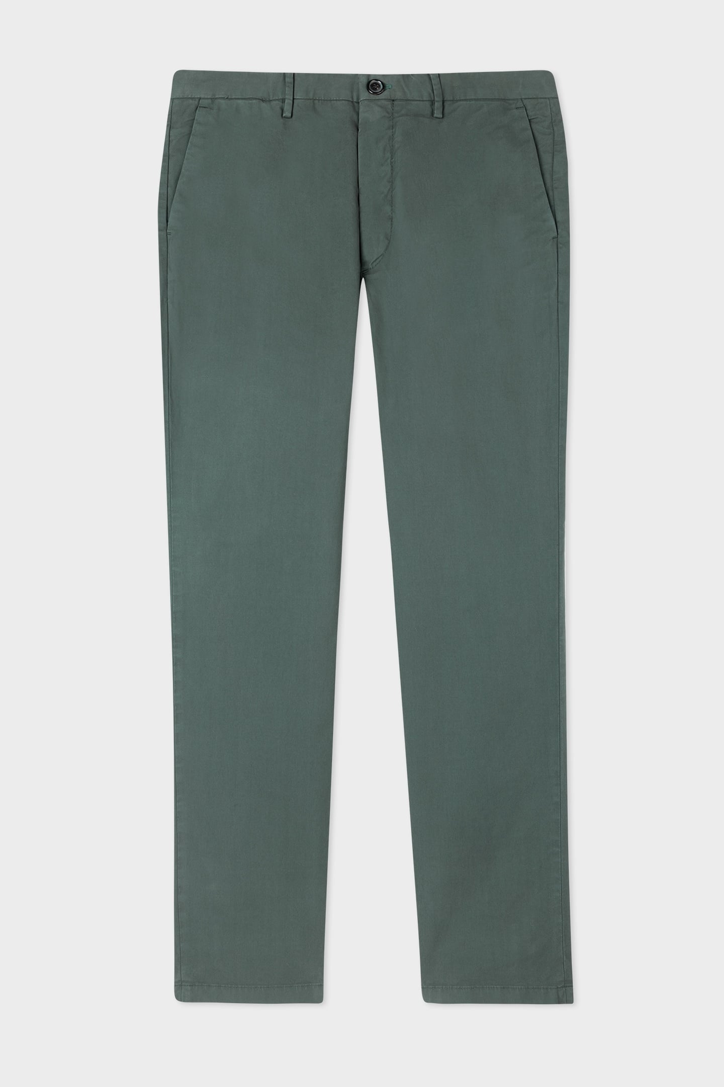 MID FIT CLEAN CHINO VERY DARK GREEN 4