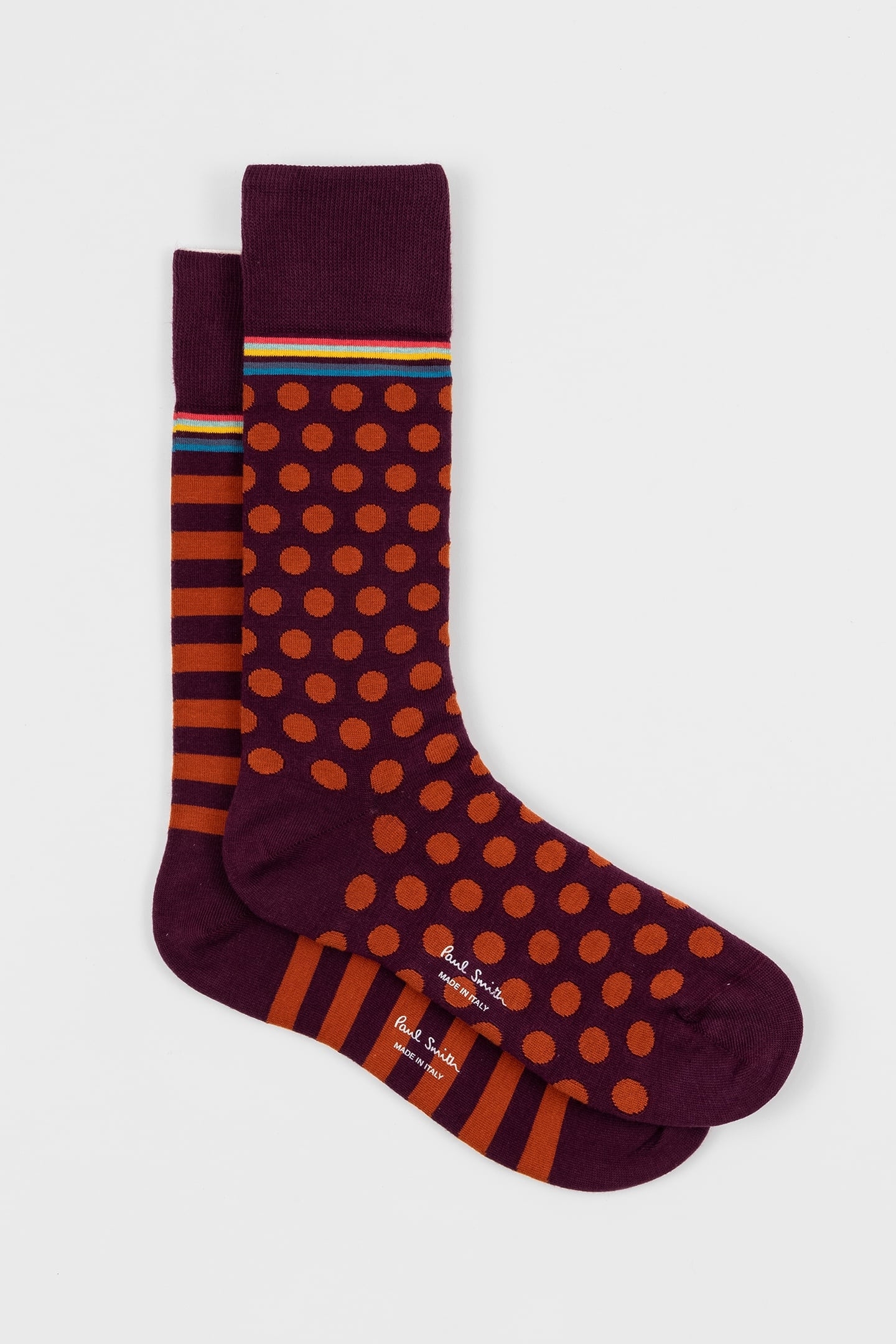 SOCK 2 PACK MARIUS DARK VIOLET 1