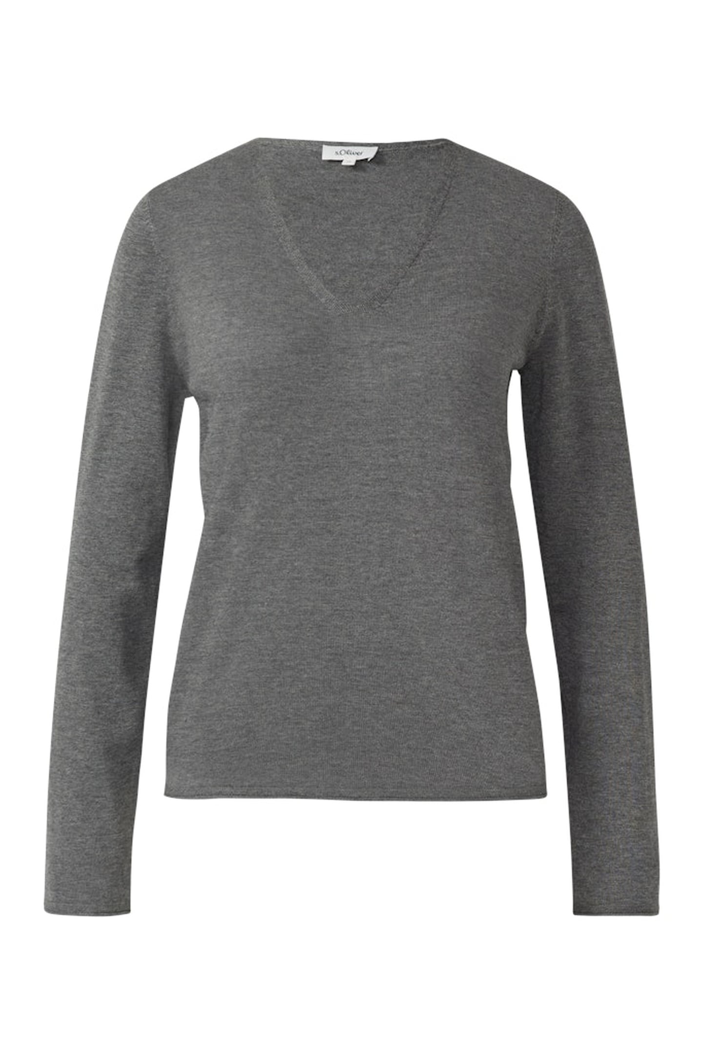 S.OLIVER PULLOVER GREY/BLACK 4