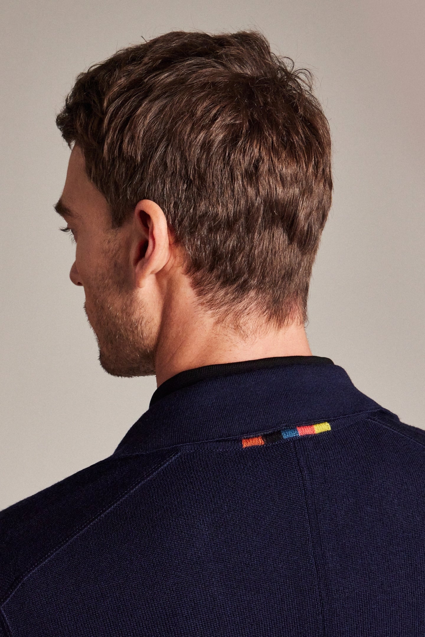 KNITTED JACKET VERY DARK NAVY 2