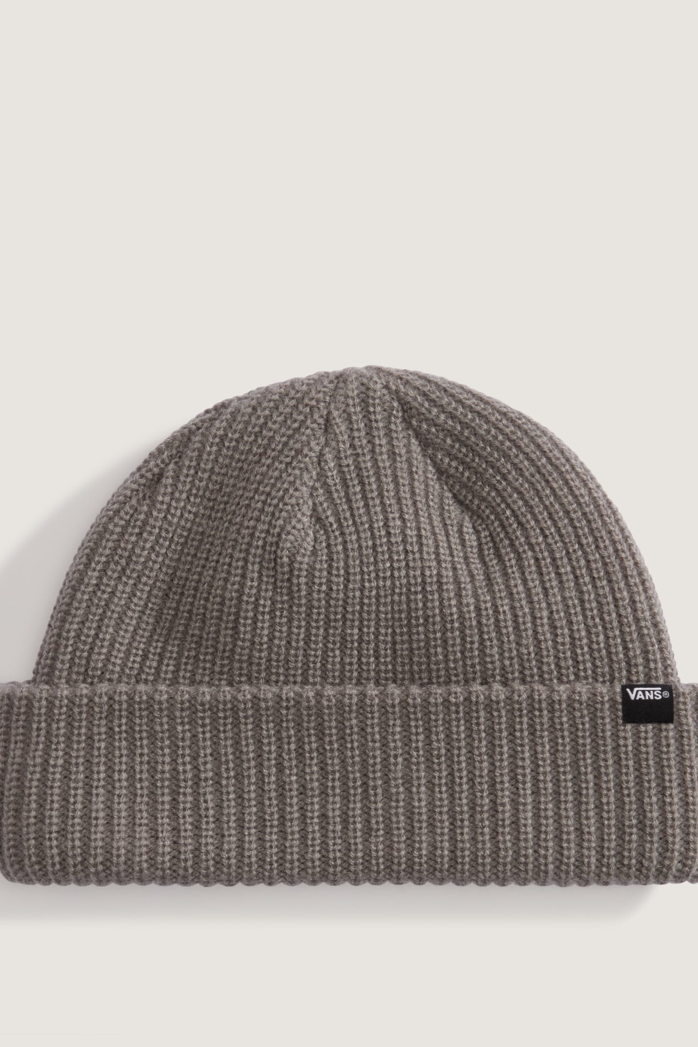 UNISEX CORE BASIC CUFF BEANIE HEATHER GREY 2