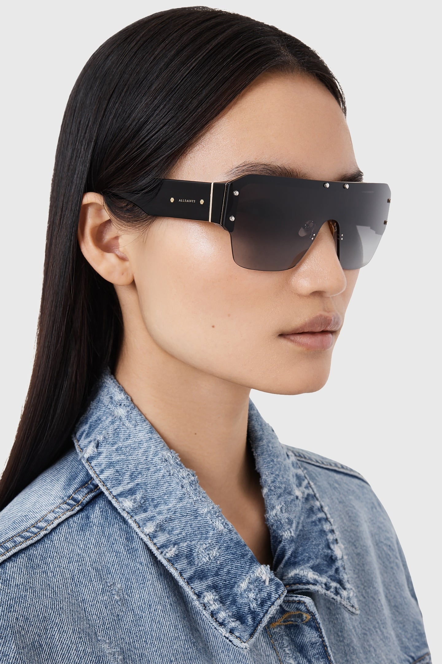 ANIA SUNGLASSES GLOSS BLACK 7