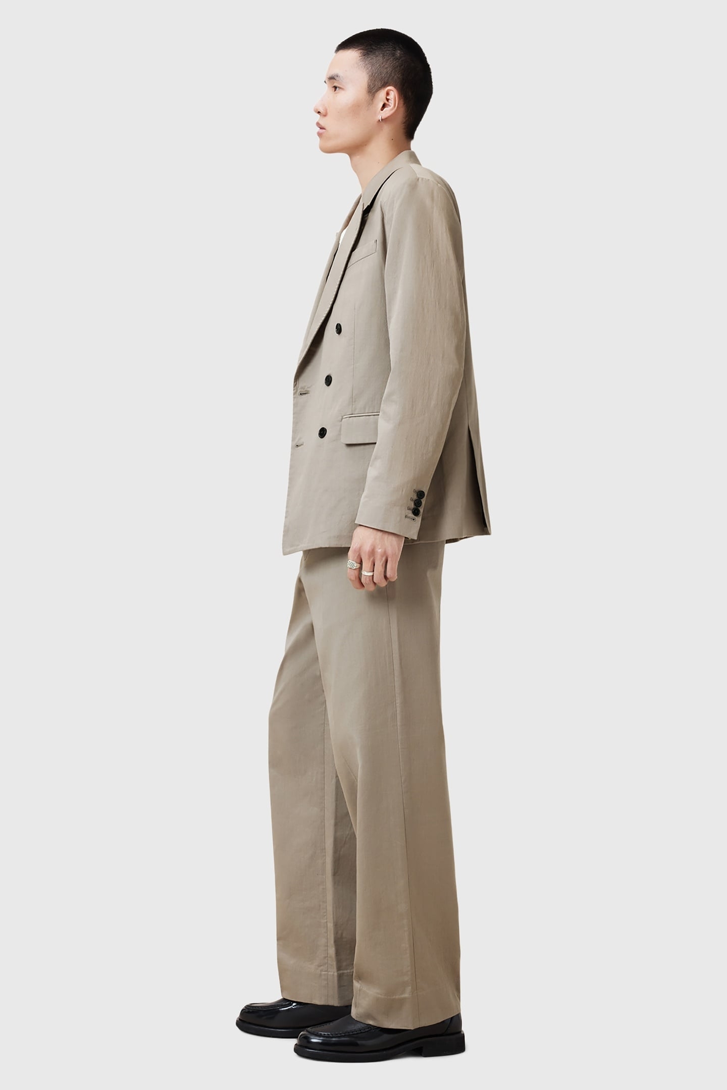 NEWTON BLAZER STONE GREY 5