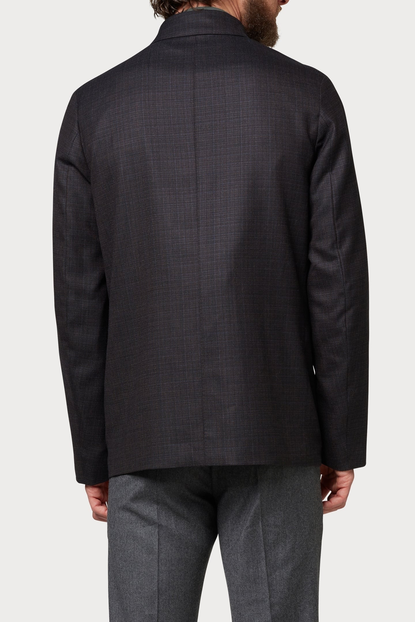 4BTN CASUAL JKT DARK BROWN 4