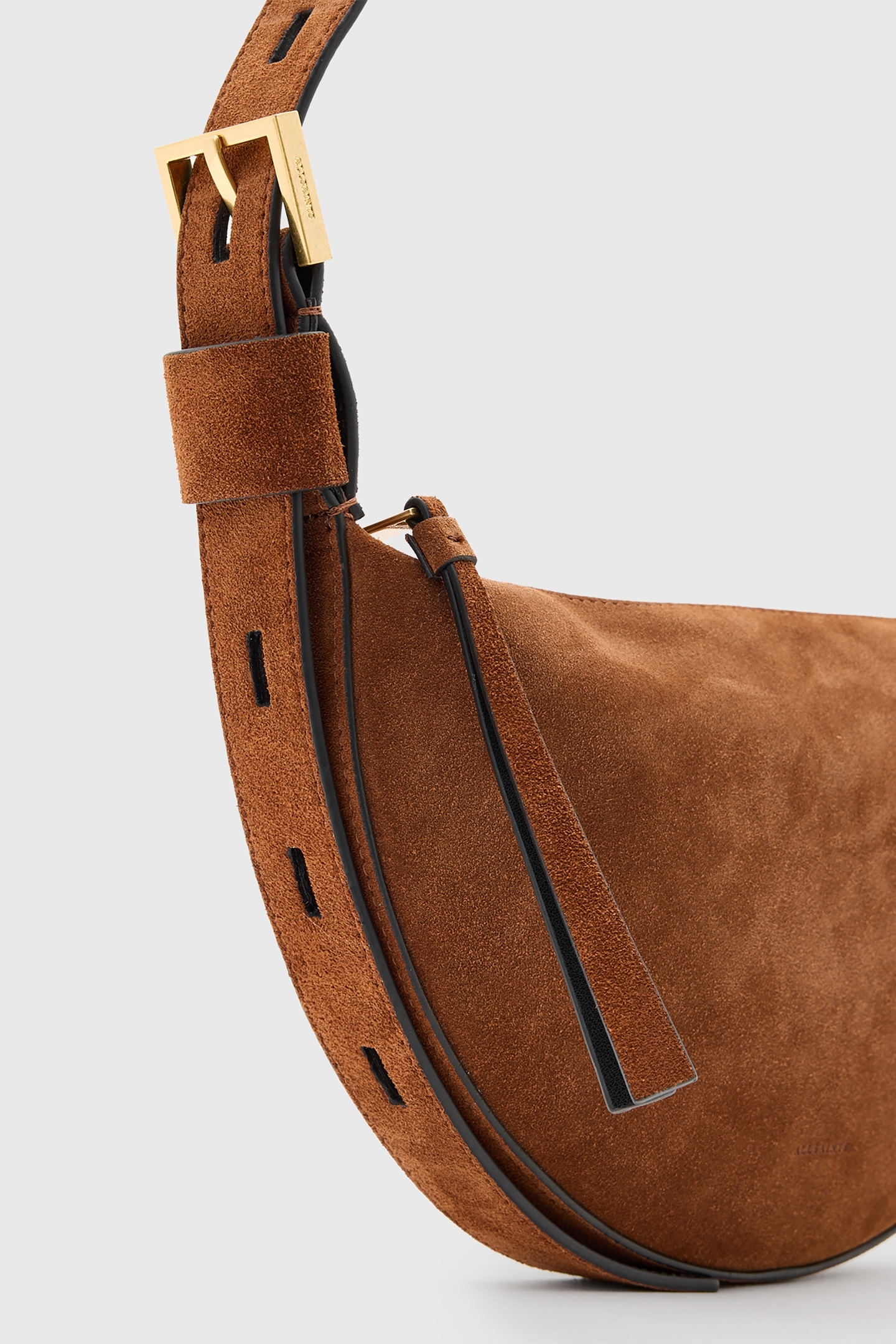 HALFMOON SUEDE XBODY COGNAC BROWN 5