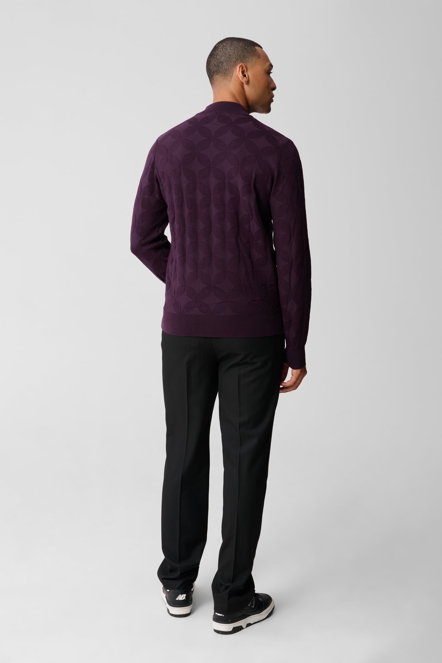 MA-SBIRON PLEAT PANTS BLACK 2