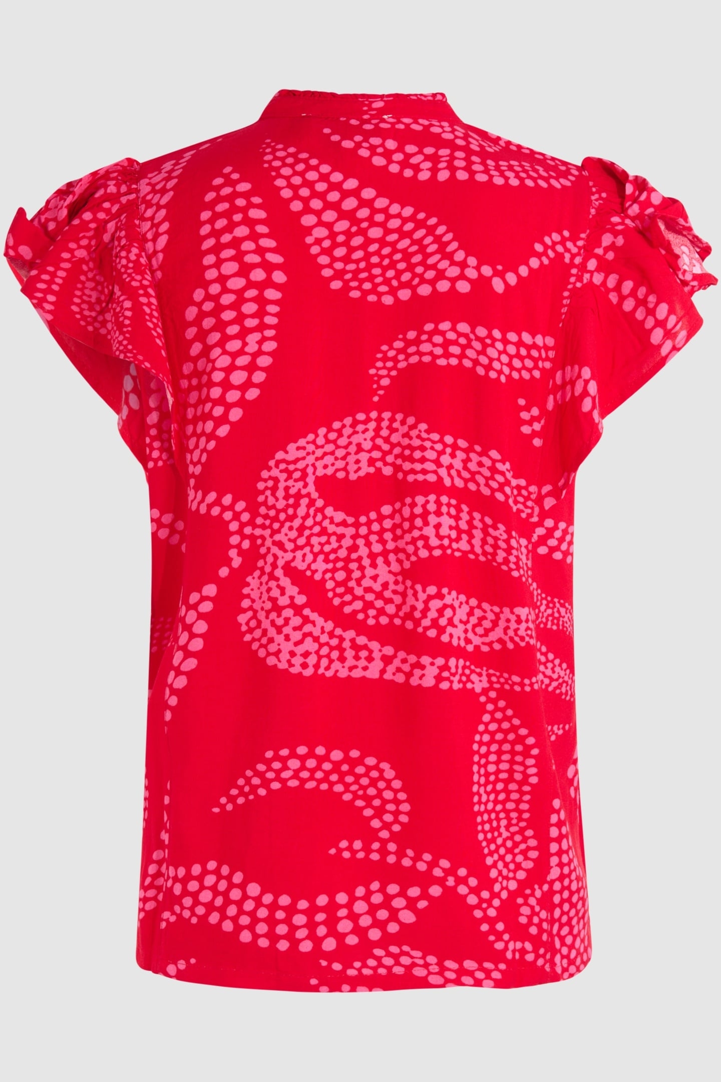 LA-SBPRINTED HOT TOP RED 4