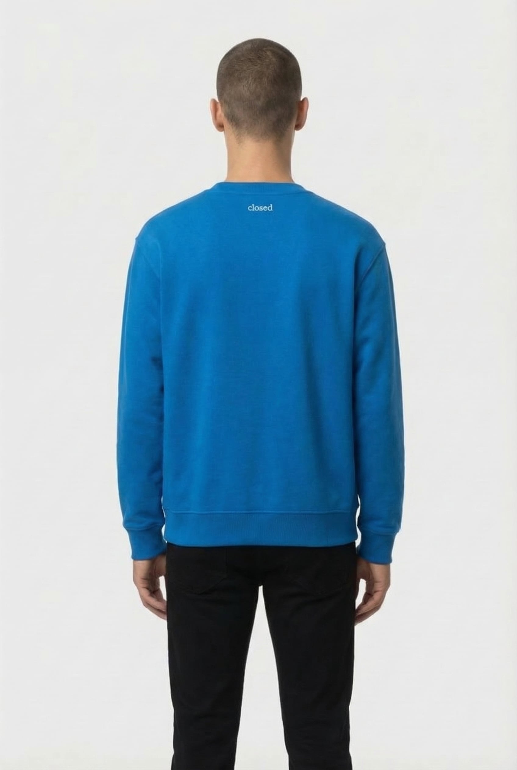 CREW SWEATSHIRT T-SHIRTS OCEANIC BLUE 2