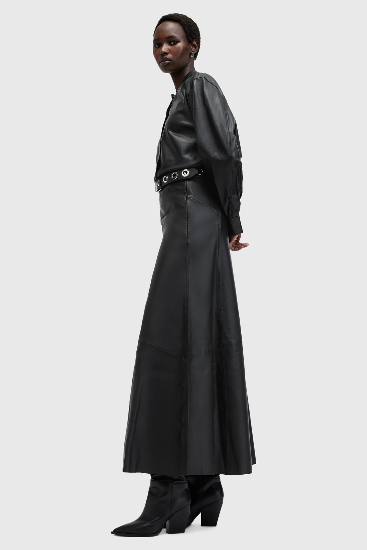 GIANA MAXI SKIRT BLACK 5