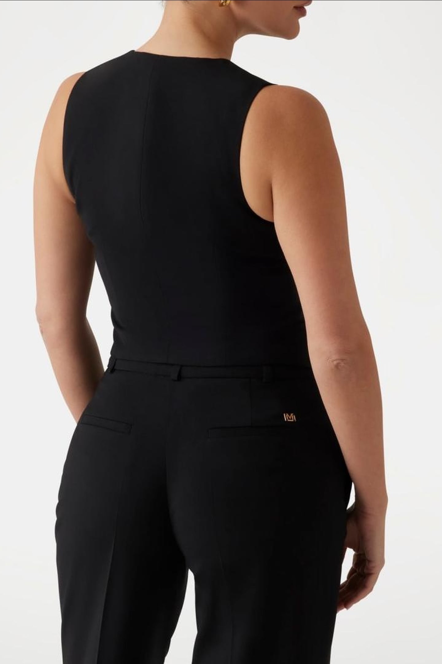 MARCIANO BY GUESS IRINA VEST JET BLACK 4