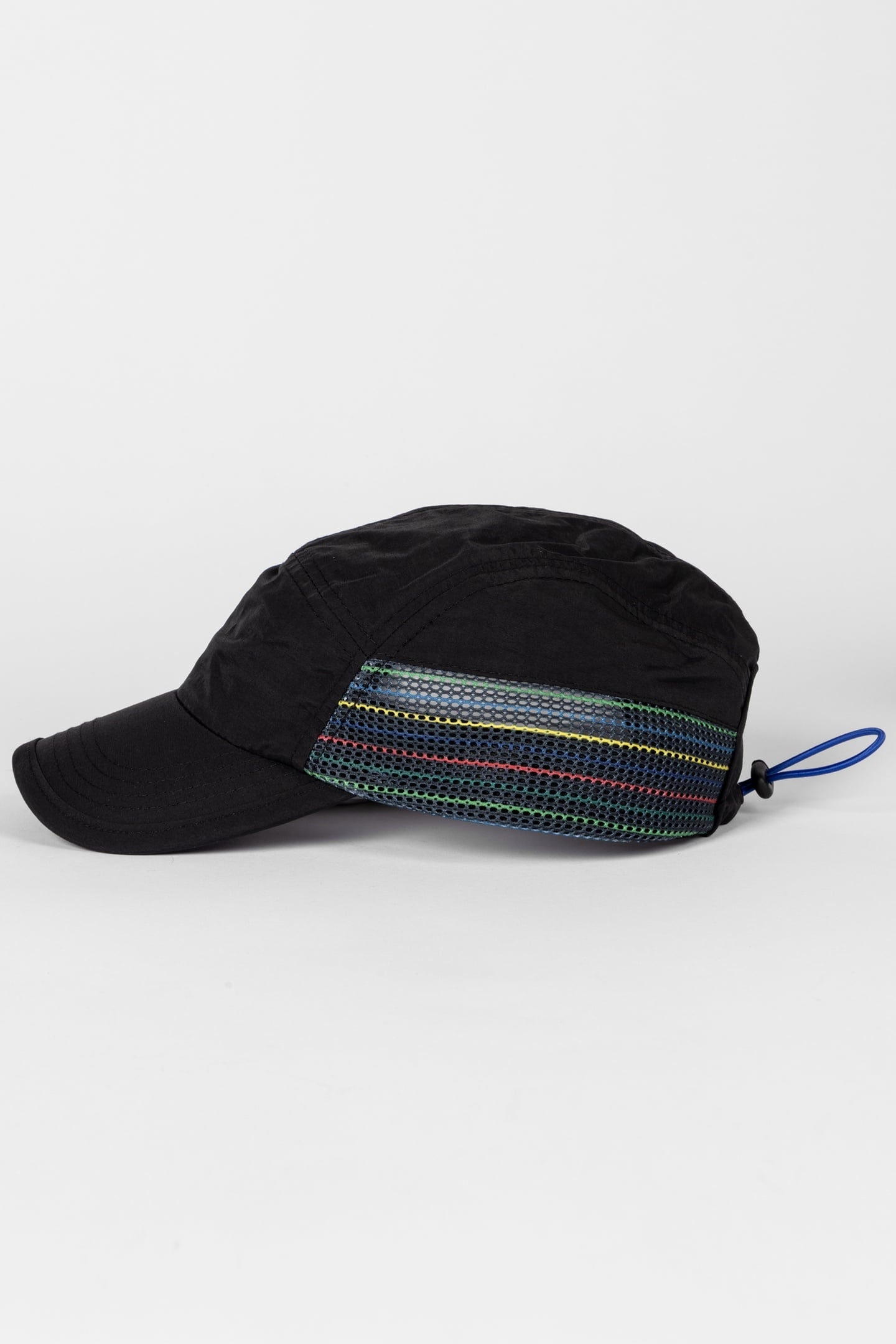 CAP SPORTS STRP MSH BLACK 1