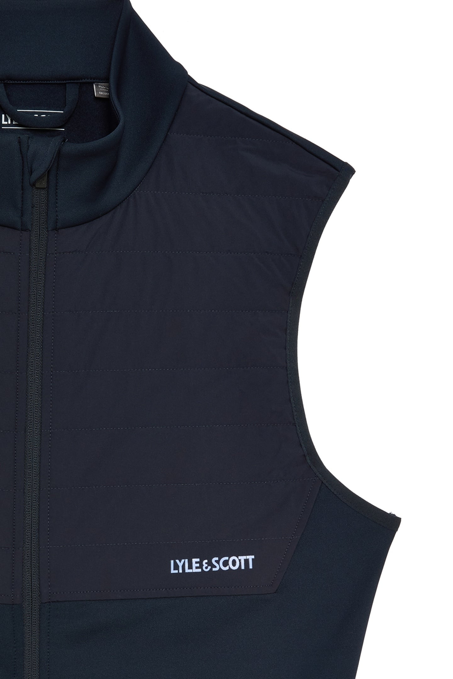 GOLF WINDJAMMER FULL ZIP VEST DARK NAVY 6