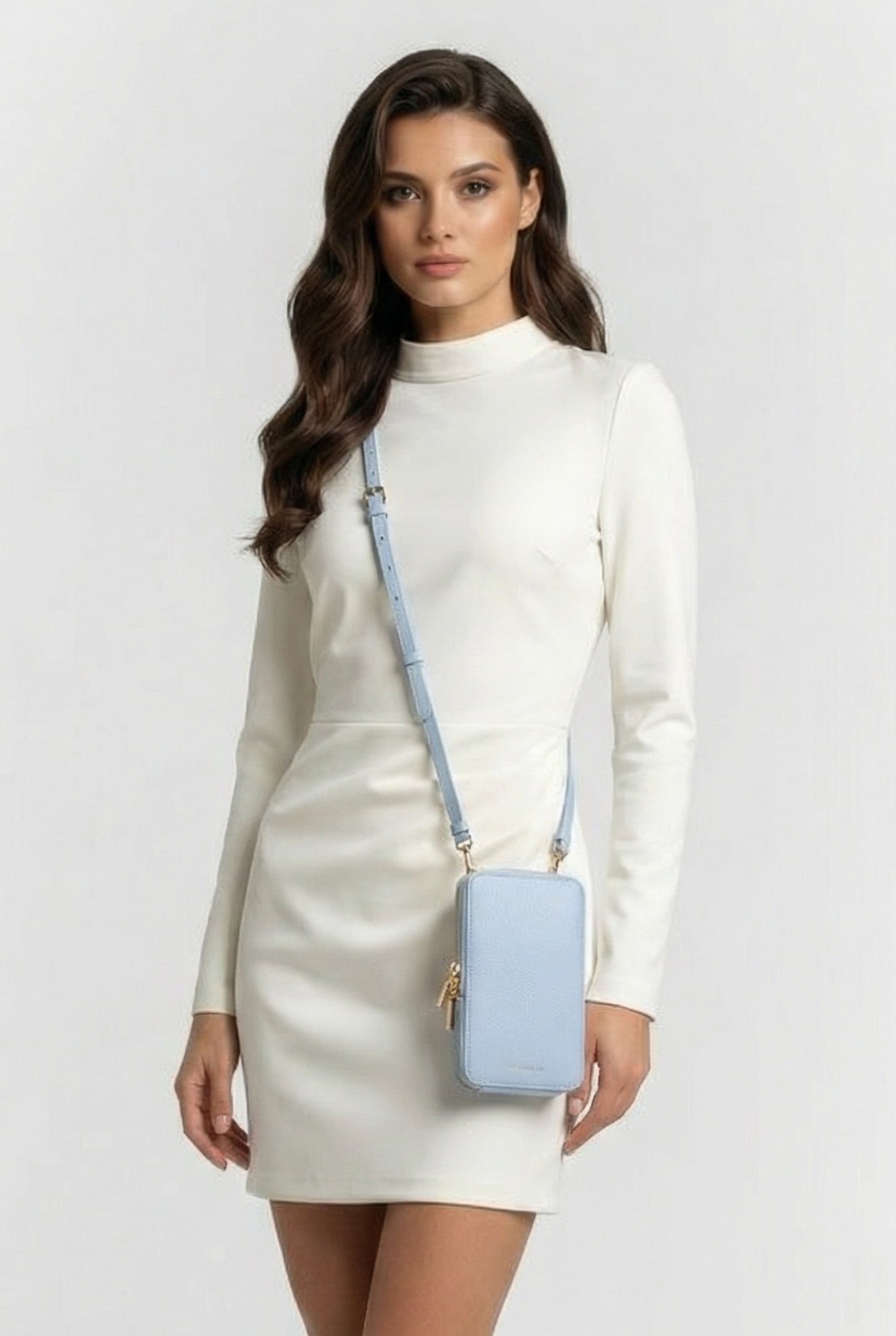 PHONE HOLDER WITH STRAP IN BLUE 1