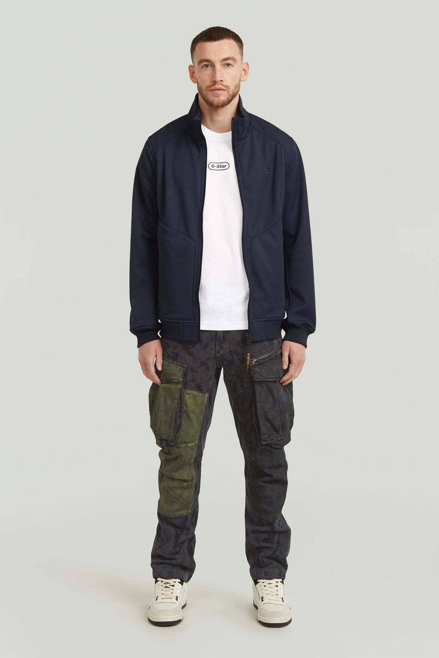 SOFTSHELL TRACK JACKET SALUTE 1