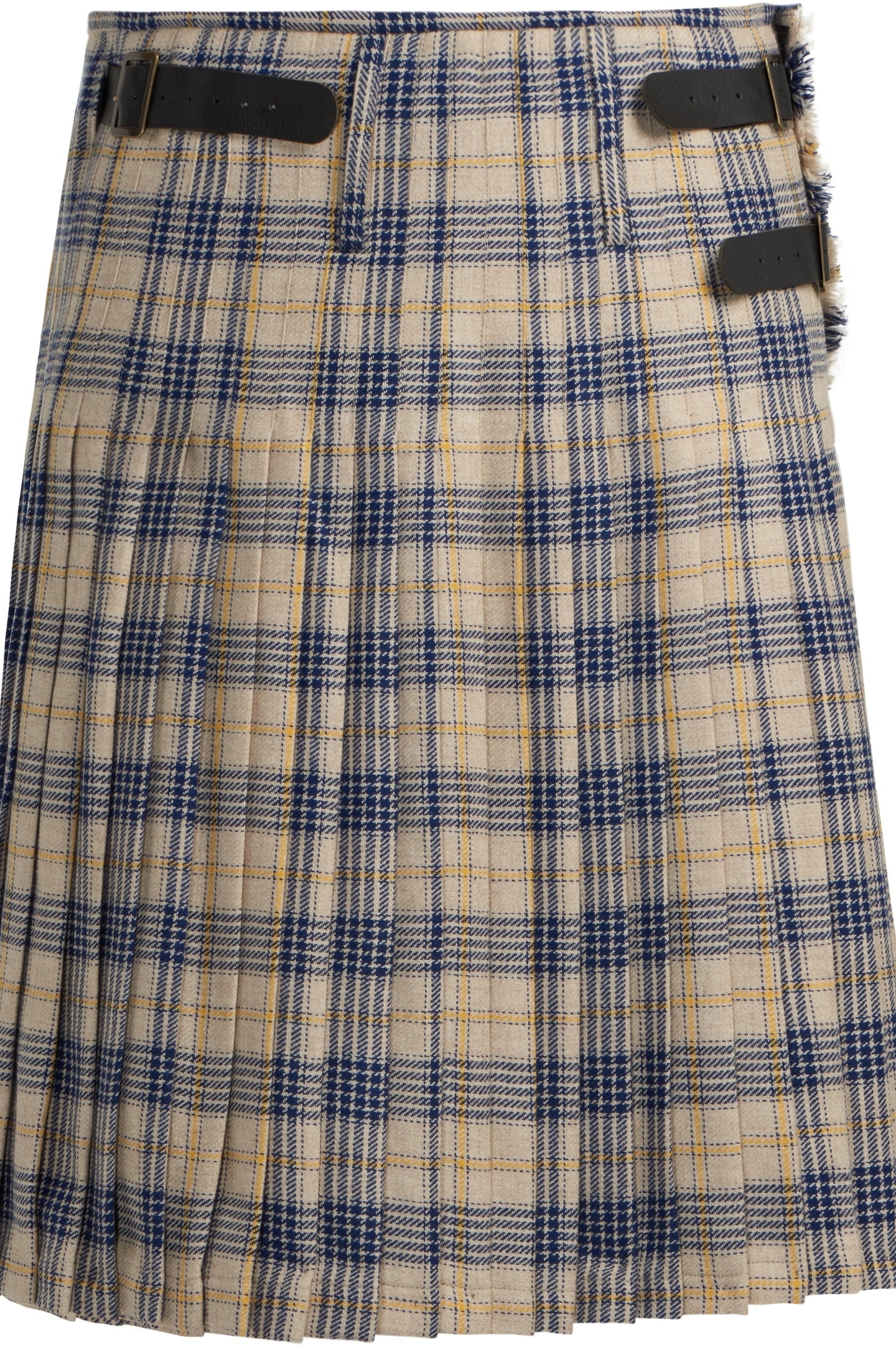 KILT-L.BROWN-CHECK LIGHT BROWN 2