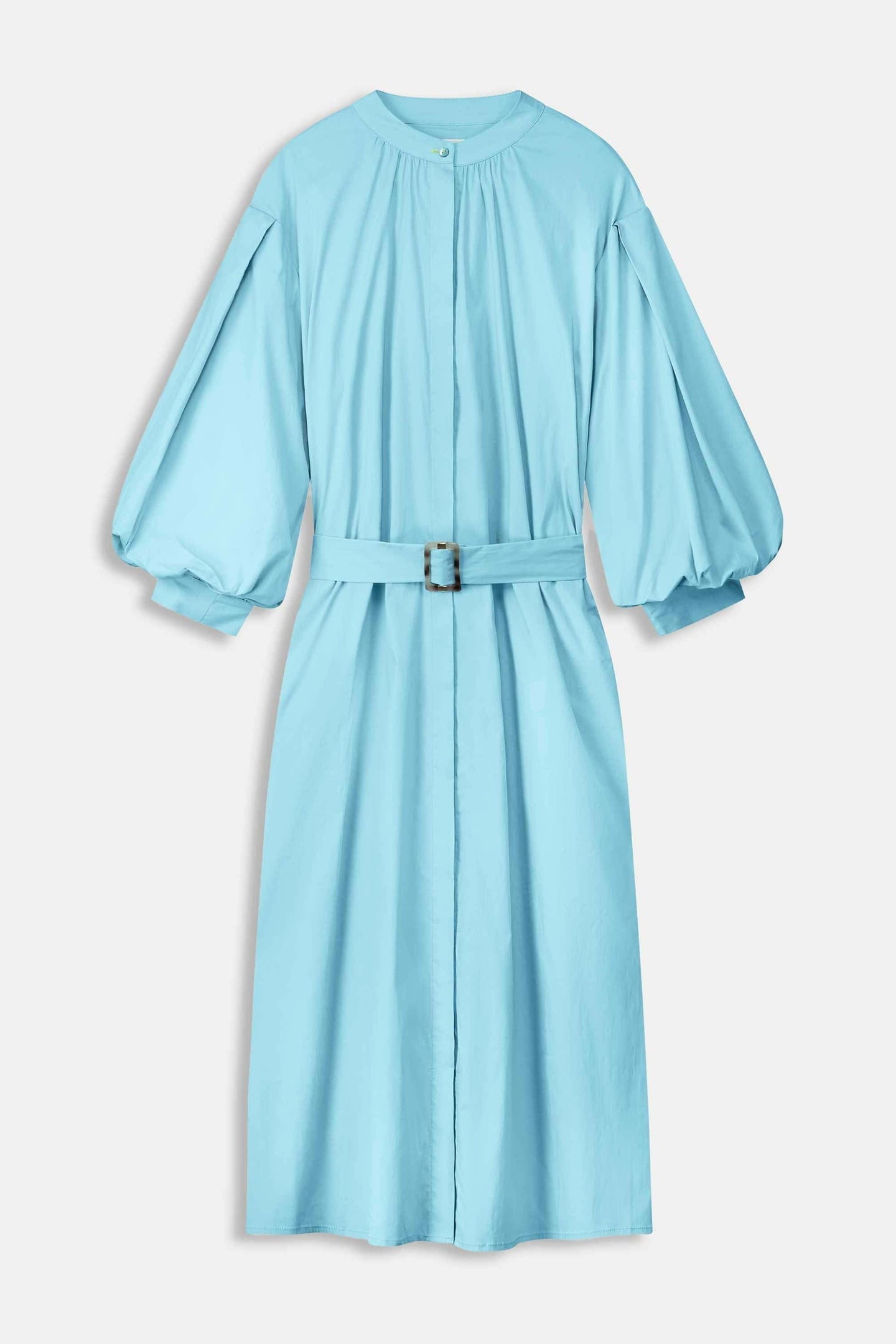 DRESS - POPLIN SKY BLUE 5