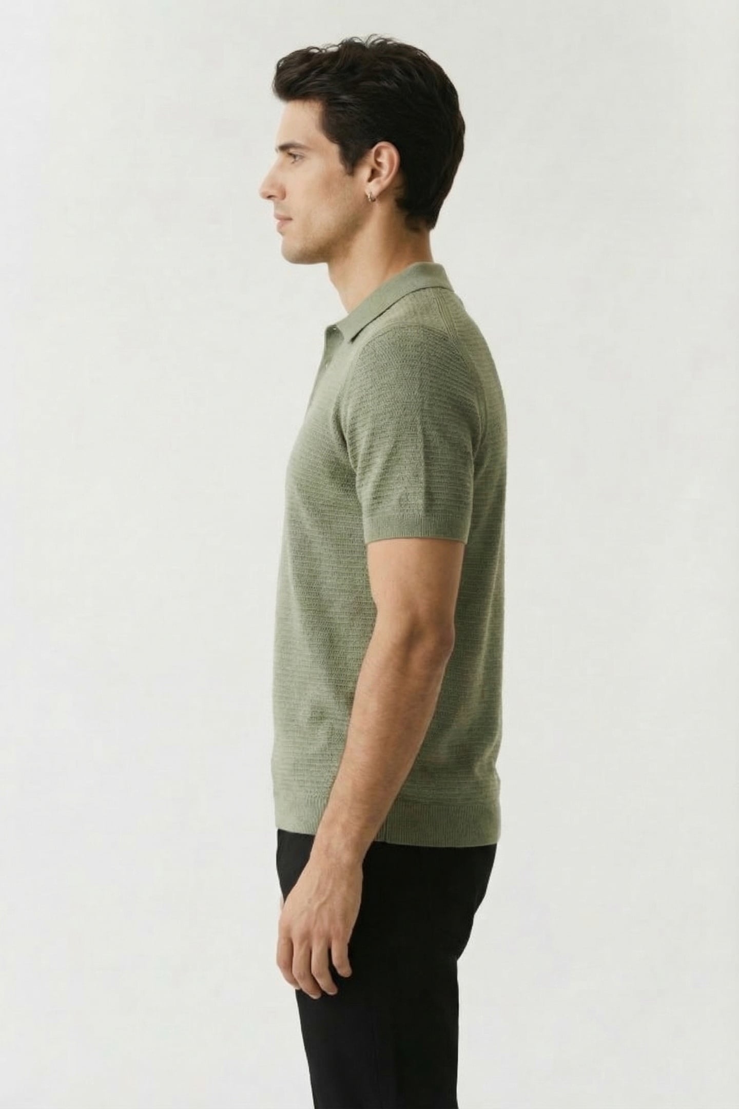 KOSTAS BUTTON POLO GREEN BAY 3