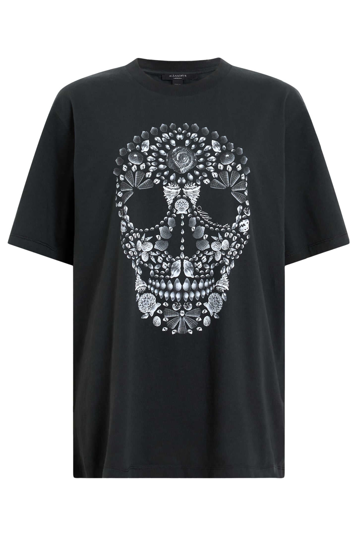 SHKULL BF TEE BLACK 5