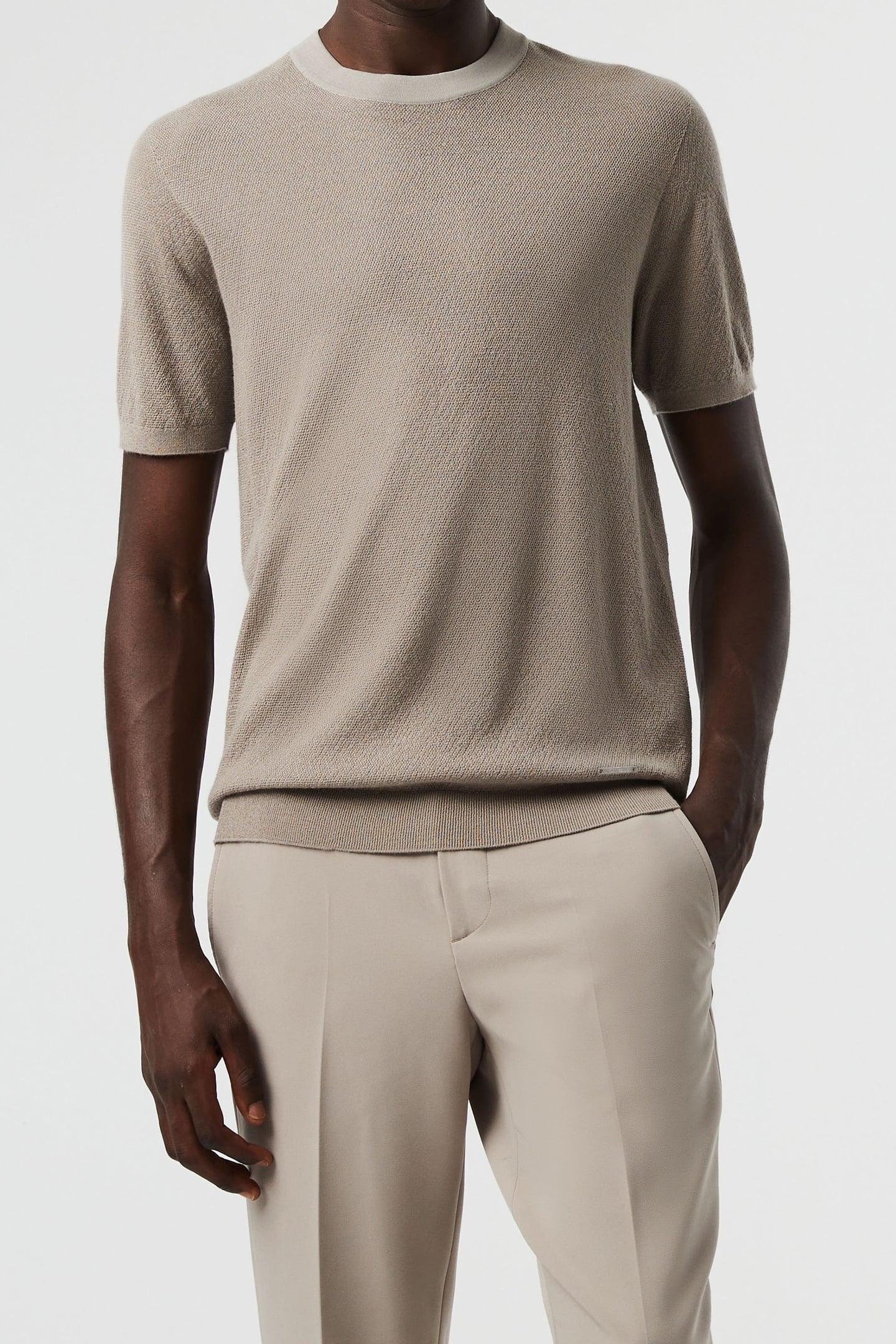 FECAS V2.Y8.01 FLAT-KNIT-SHIRT MUD 1