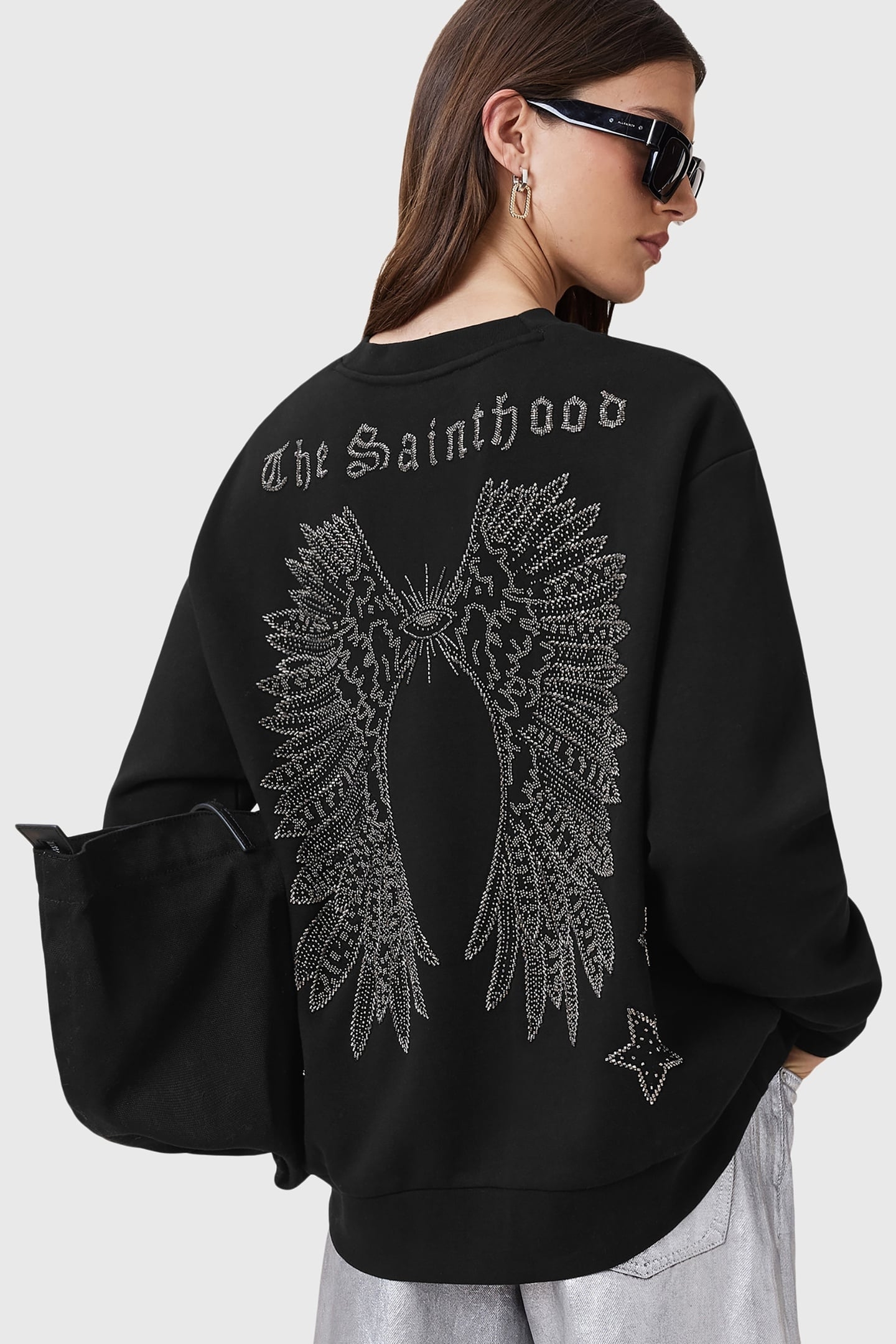 WINGS SEPARI SWEAT BLACK 7