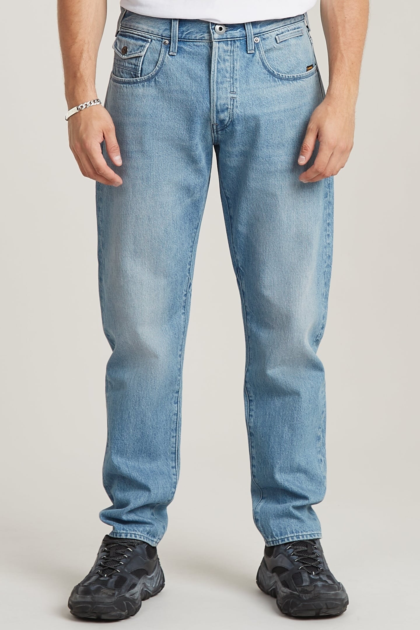 MORRY FWD REGULAR TAPERED JEANS FADED BRILLIANT BLUE 2