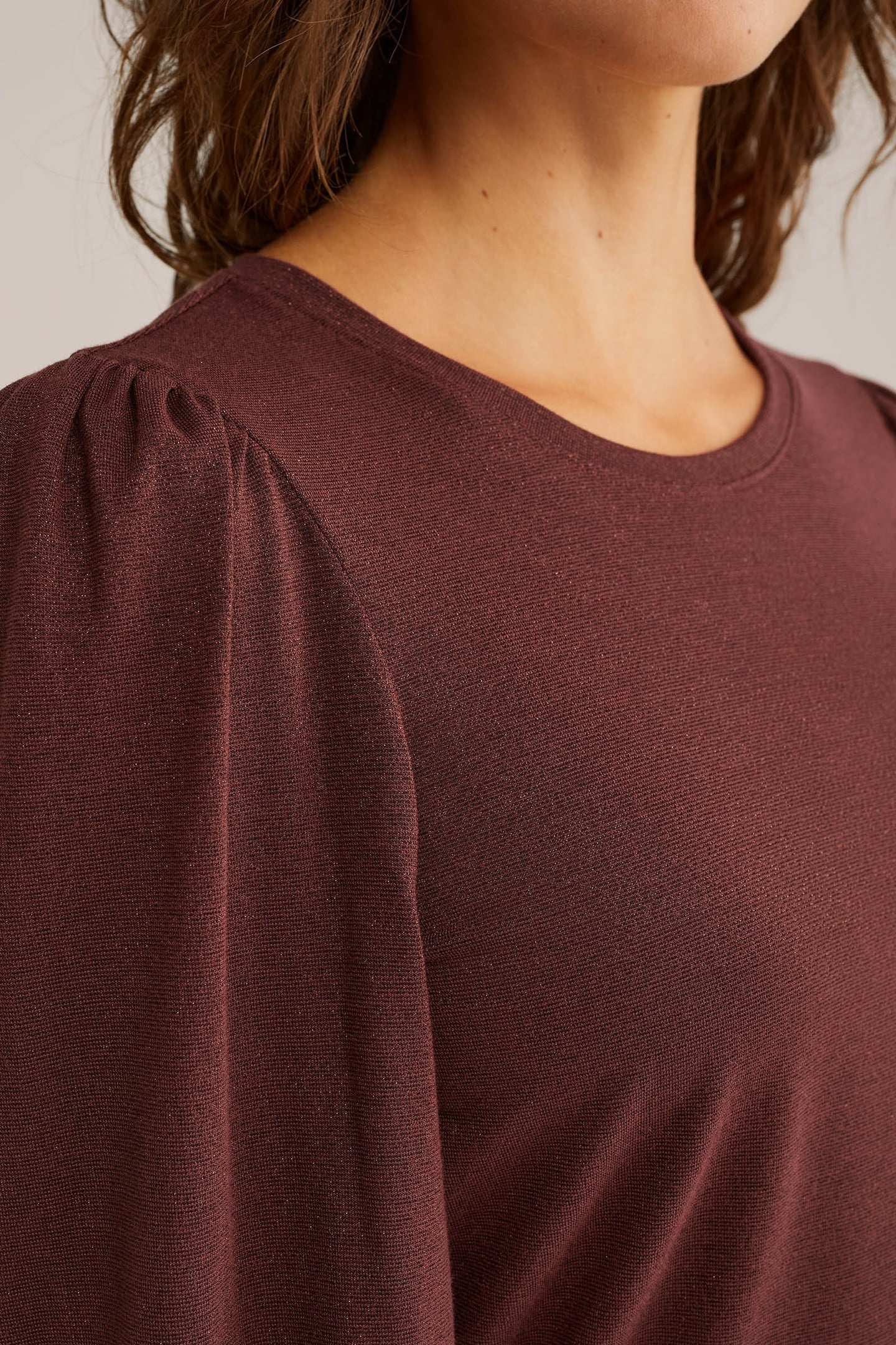 T-SHIRT BURGUNDY RED 5