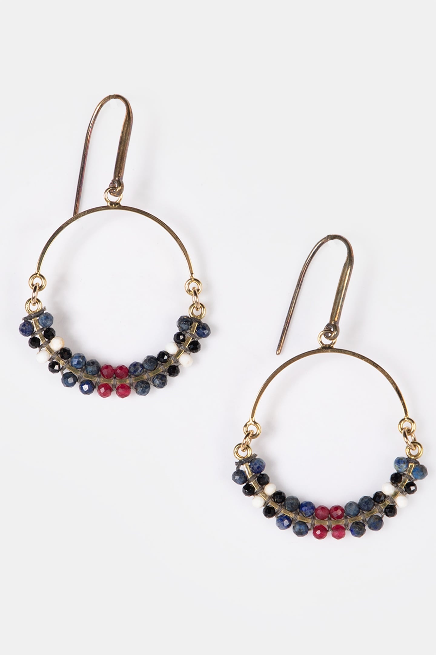 EARRINGS BIJOUX NAVY 1