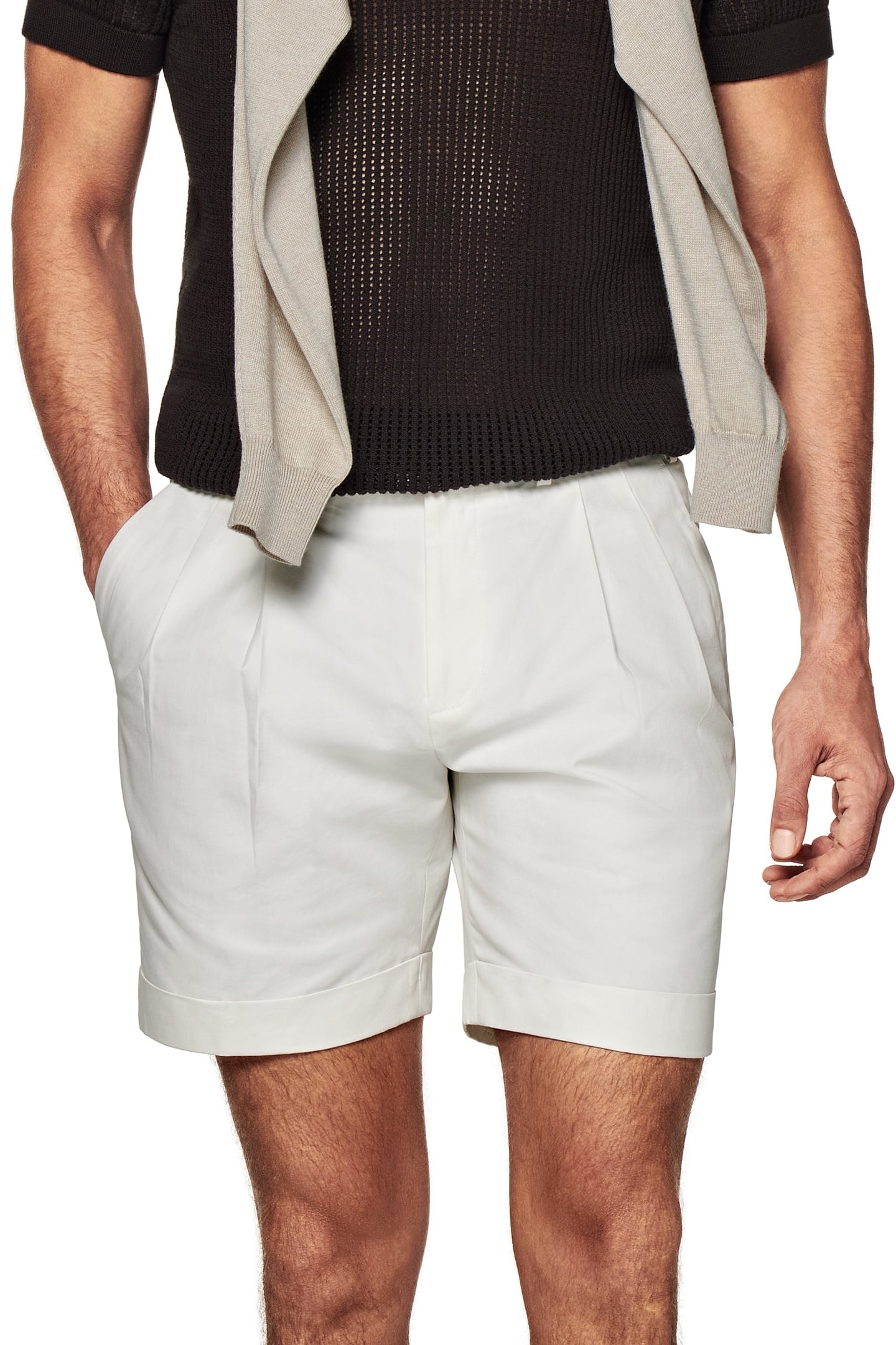 SHORTS-WHITE OFF-WHITE 3