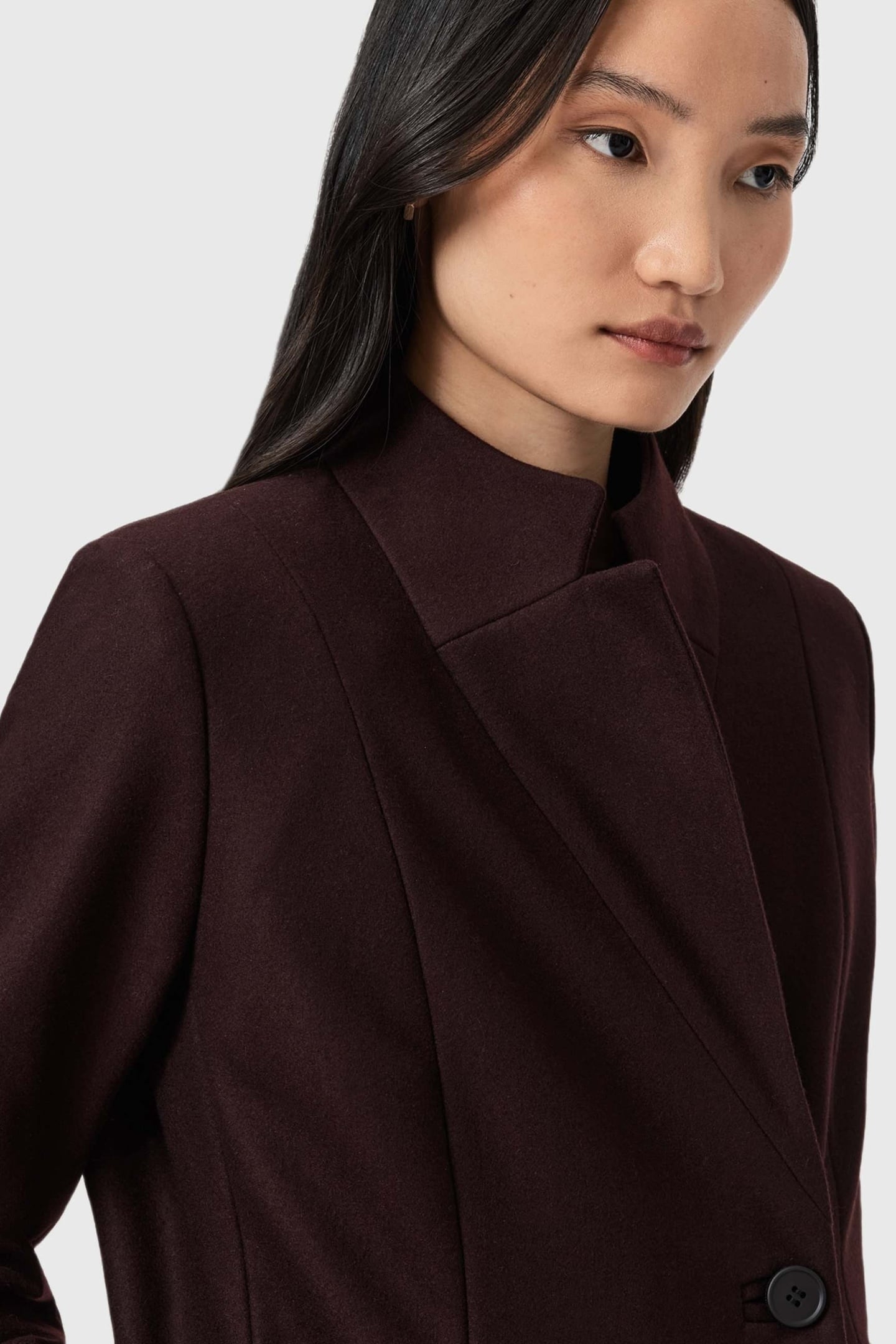 SIDNEY COAT OXBLOOD RED 5