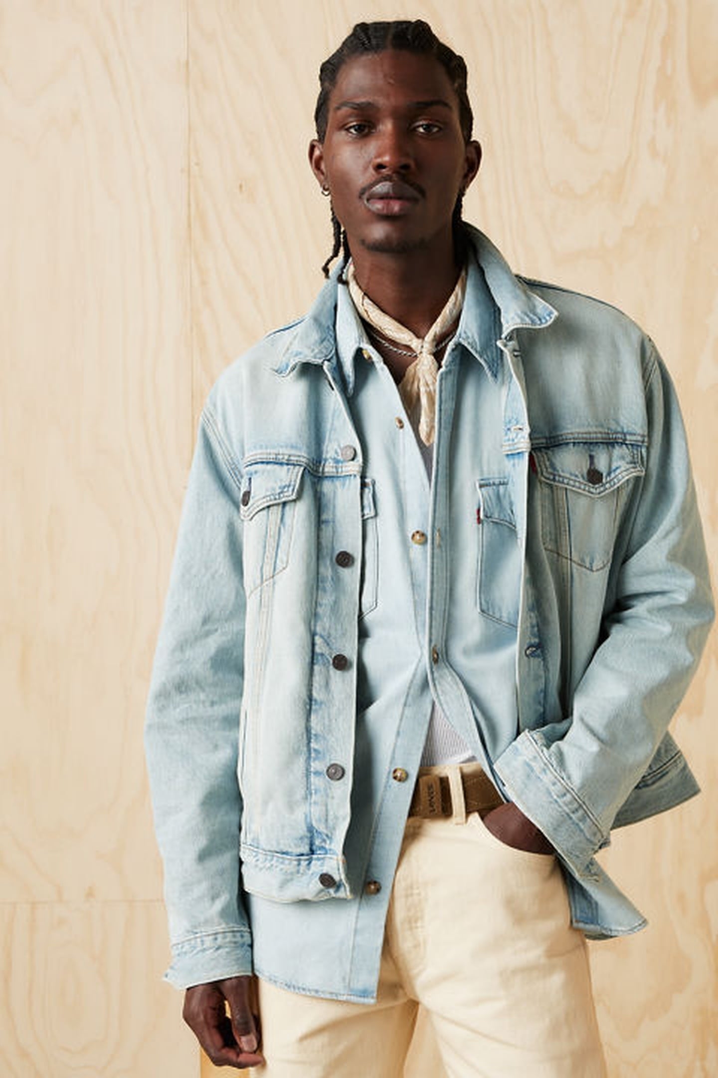 TRUCKER JACKET BLUE 1