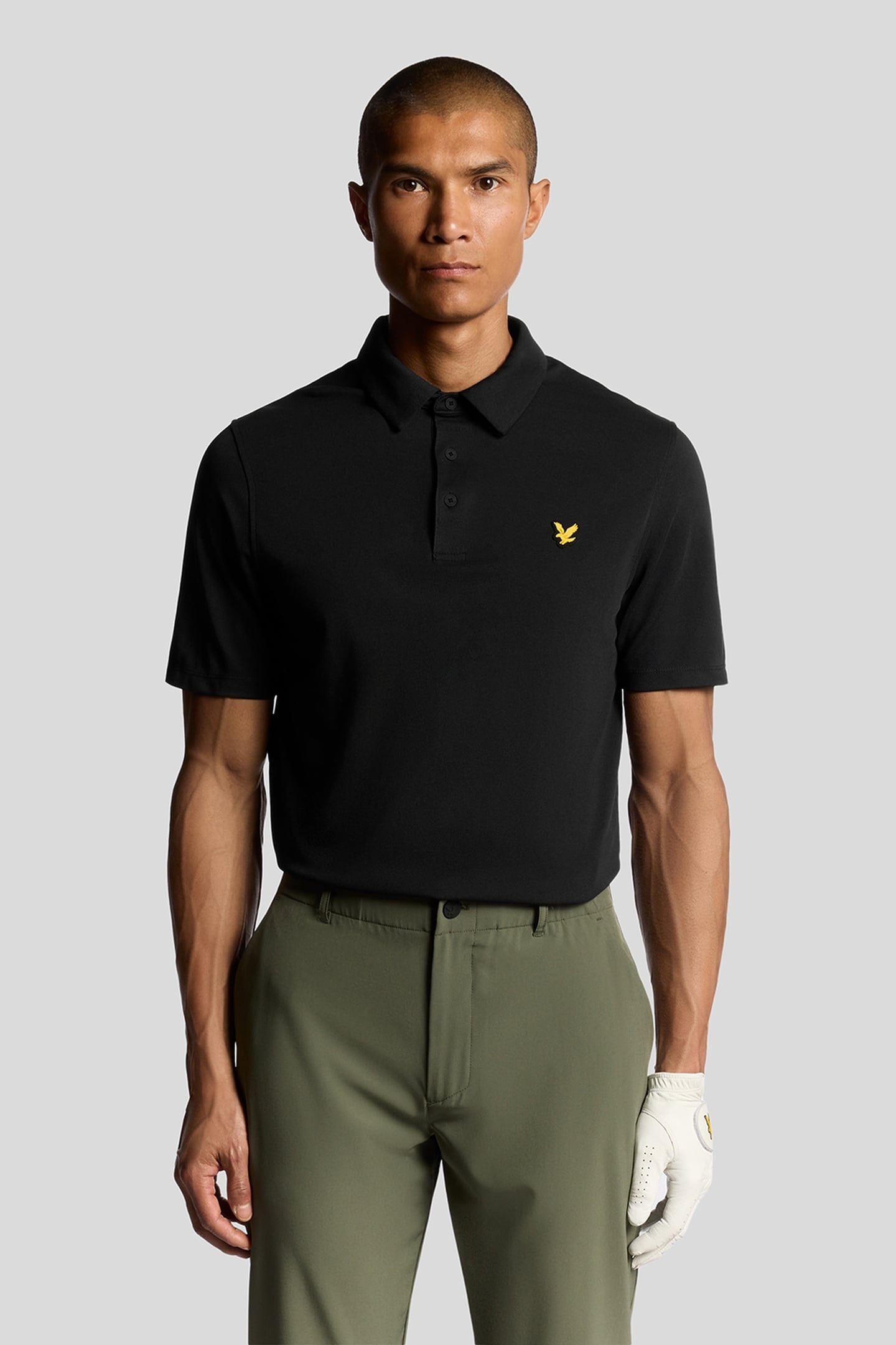 GOLF TOUR POLO SHIRT JET BLACK 2