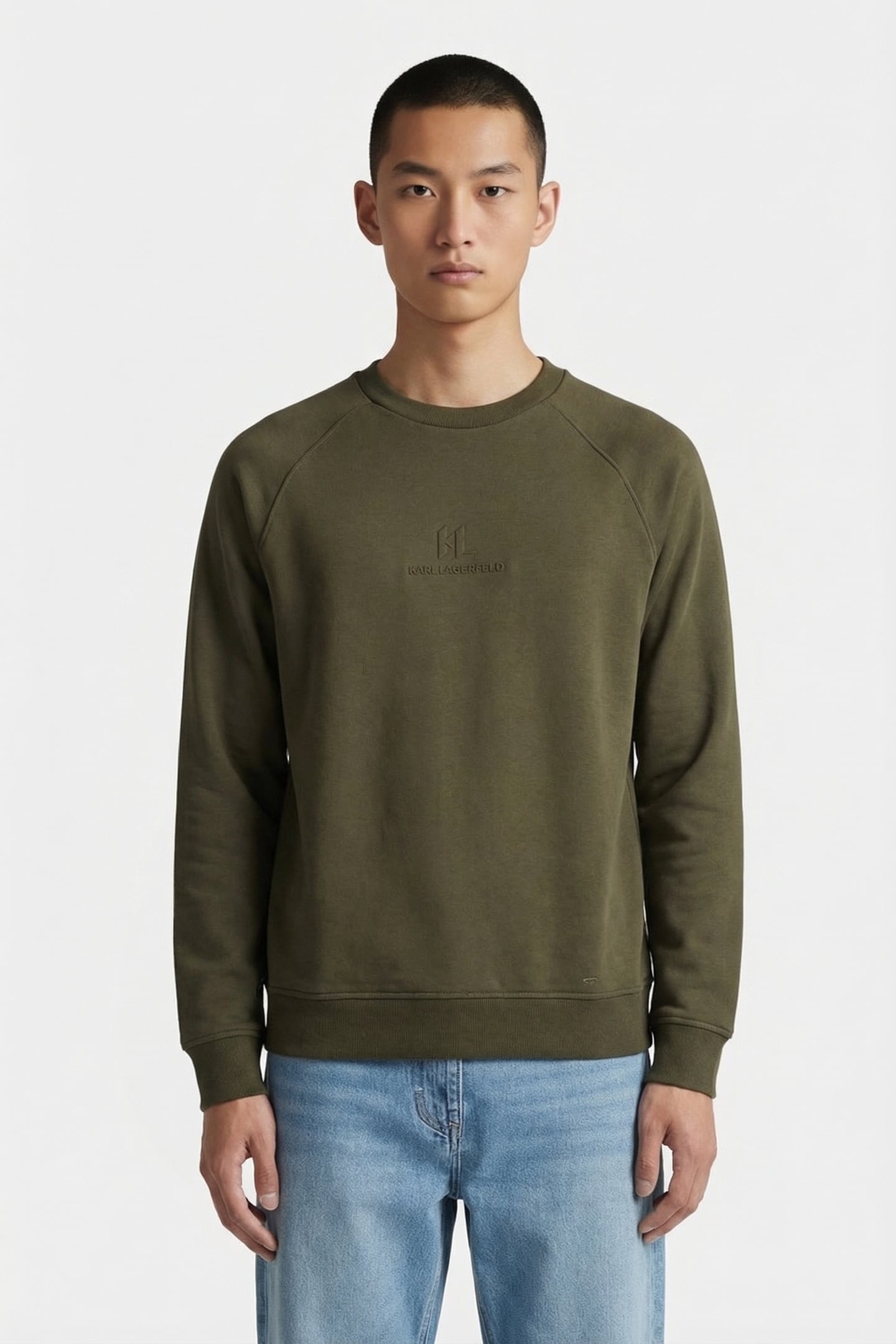 DARK GREEN SWEAT CREWNECK 1