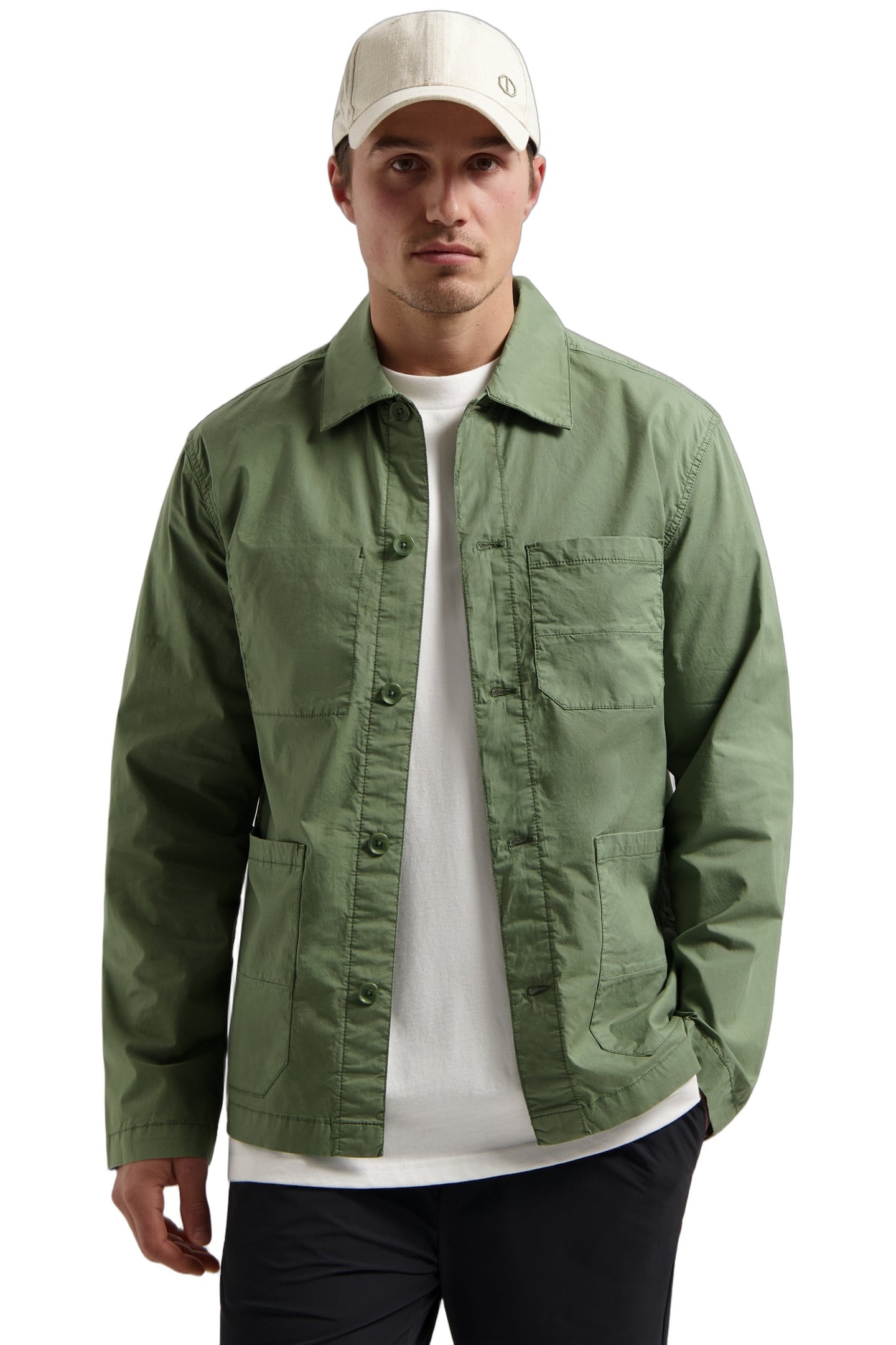 DS_CRUZ CHORE JACKET LT. ARMY 1