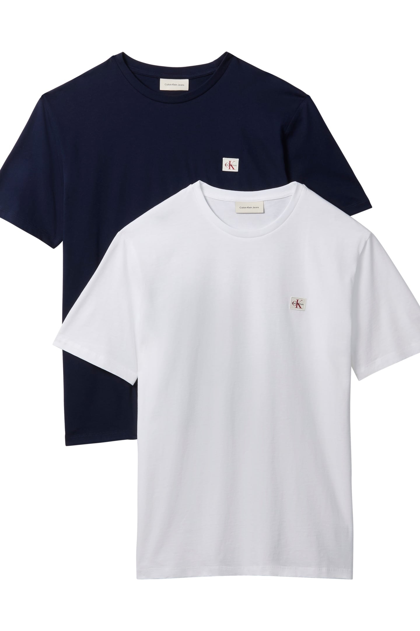 SS BADGE TEE 2-PACK MARITIME NAVY/BRIGHT WHITE 5