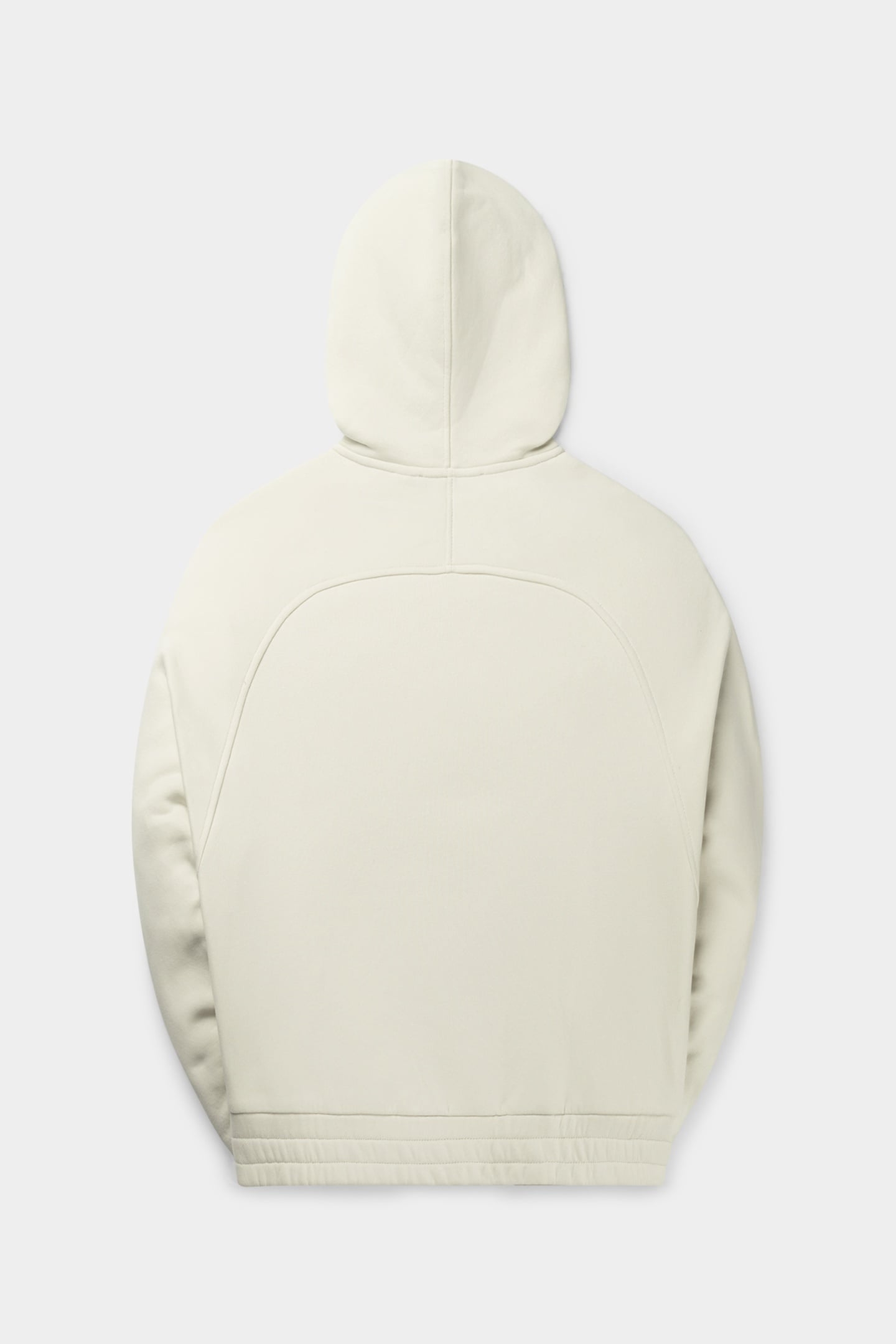 NJERI OVERSIZED ZIPPER HOODIE FROST WHITE 5